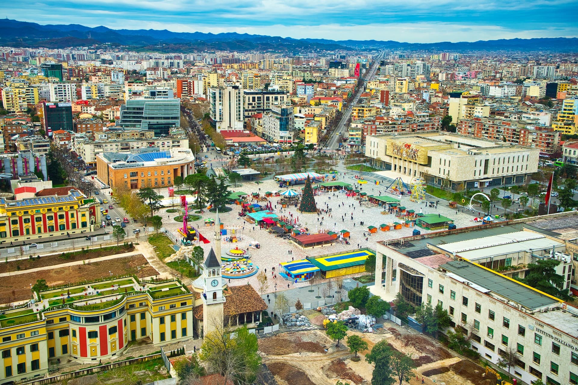 Tirana-main-square-Albania