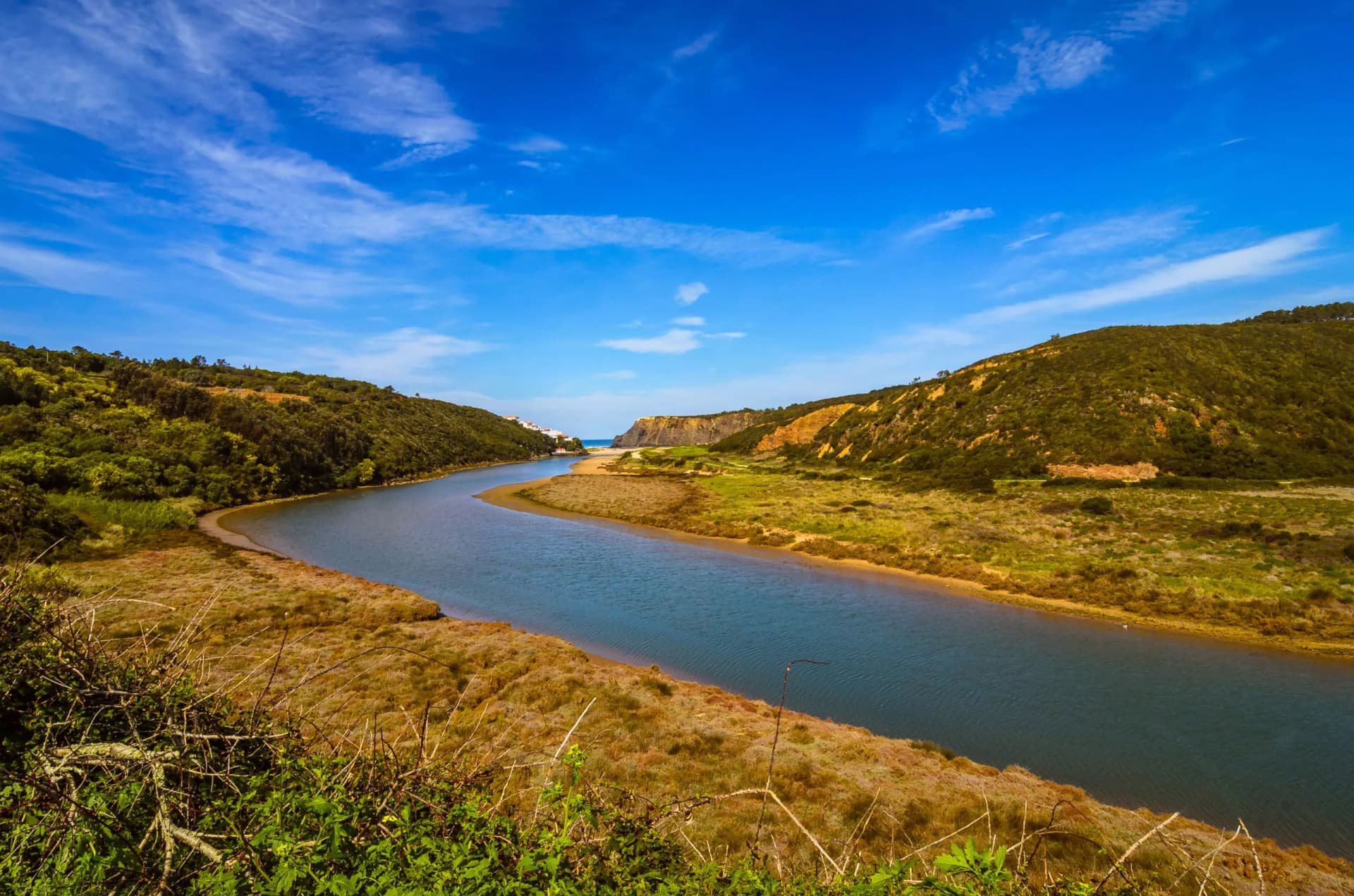 landscape with Seixe river
