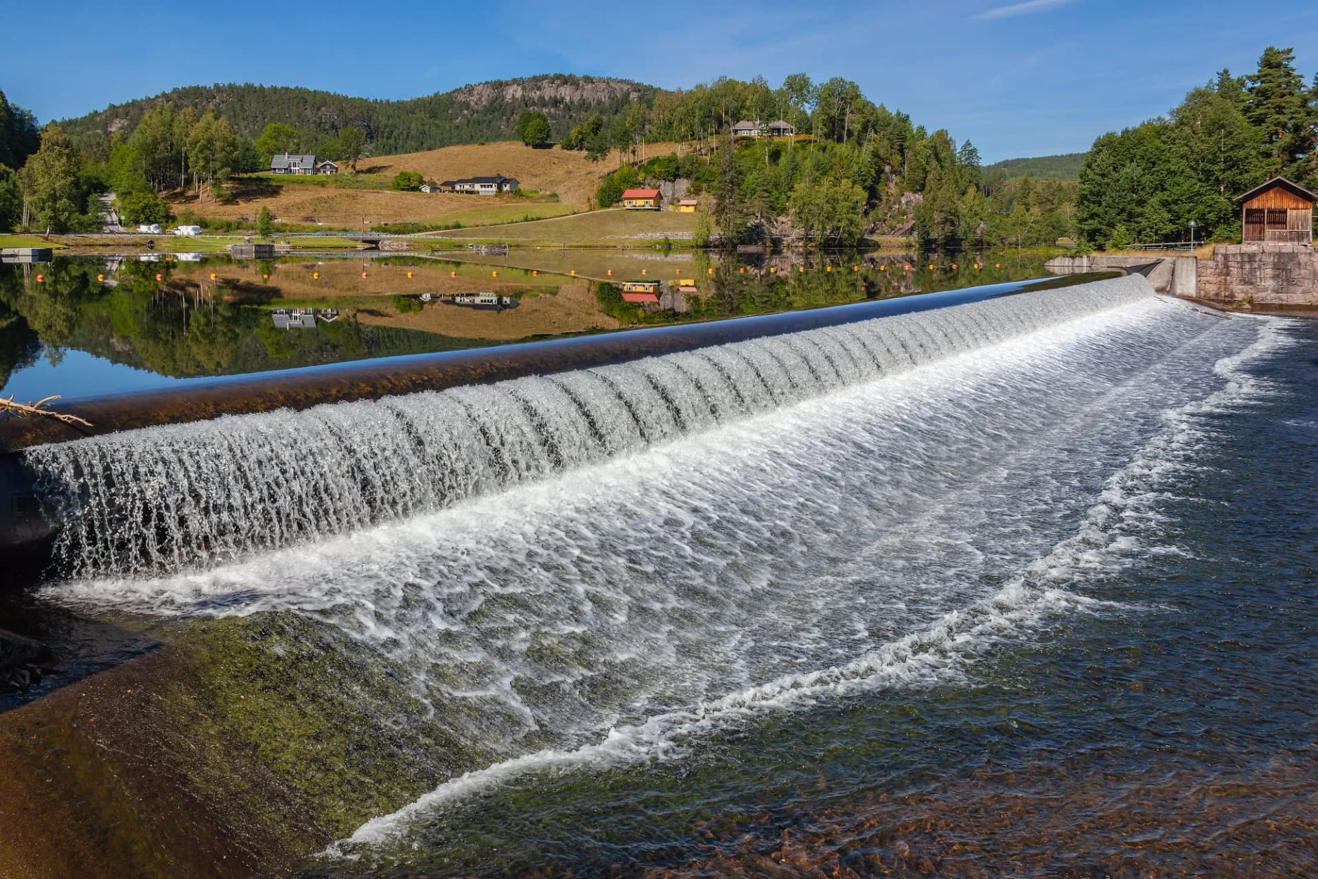 telemark canal dam