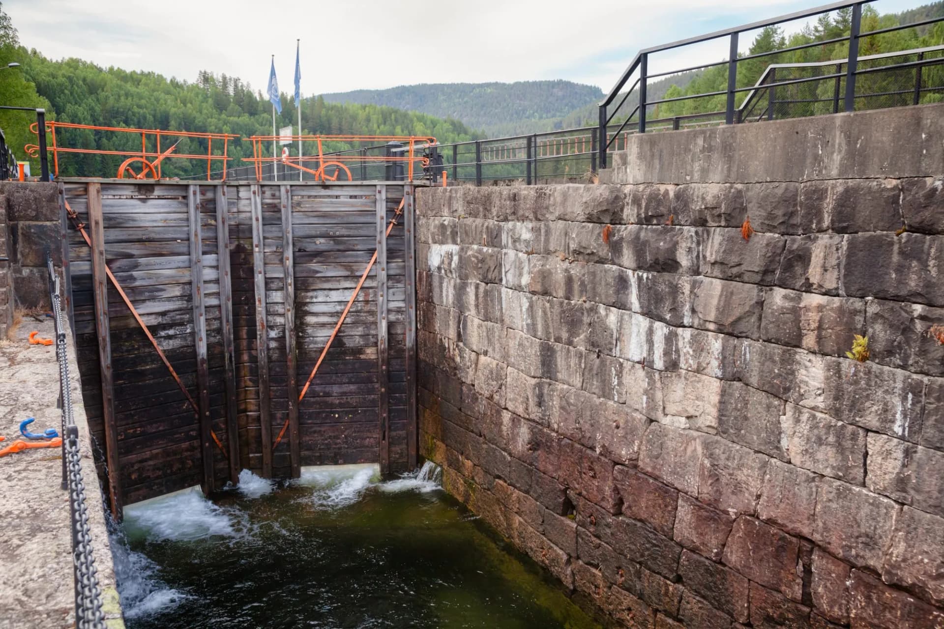 telemark canal lock