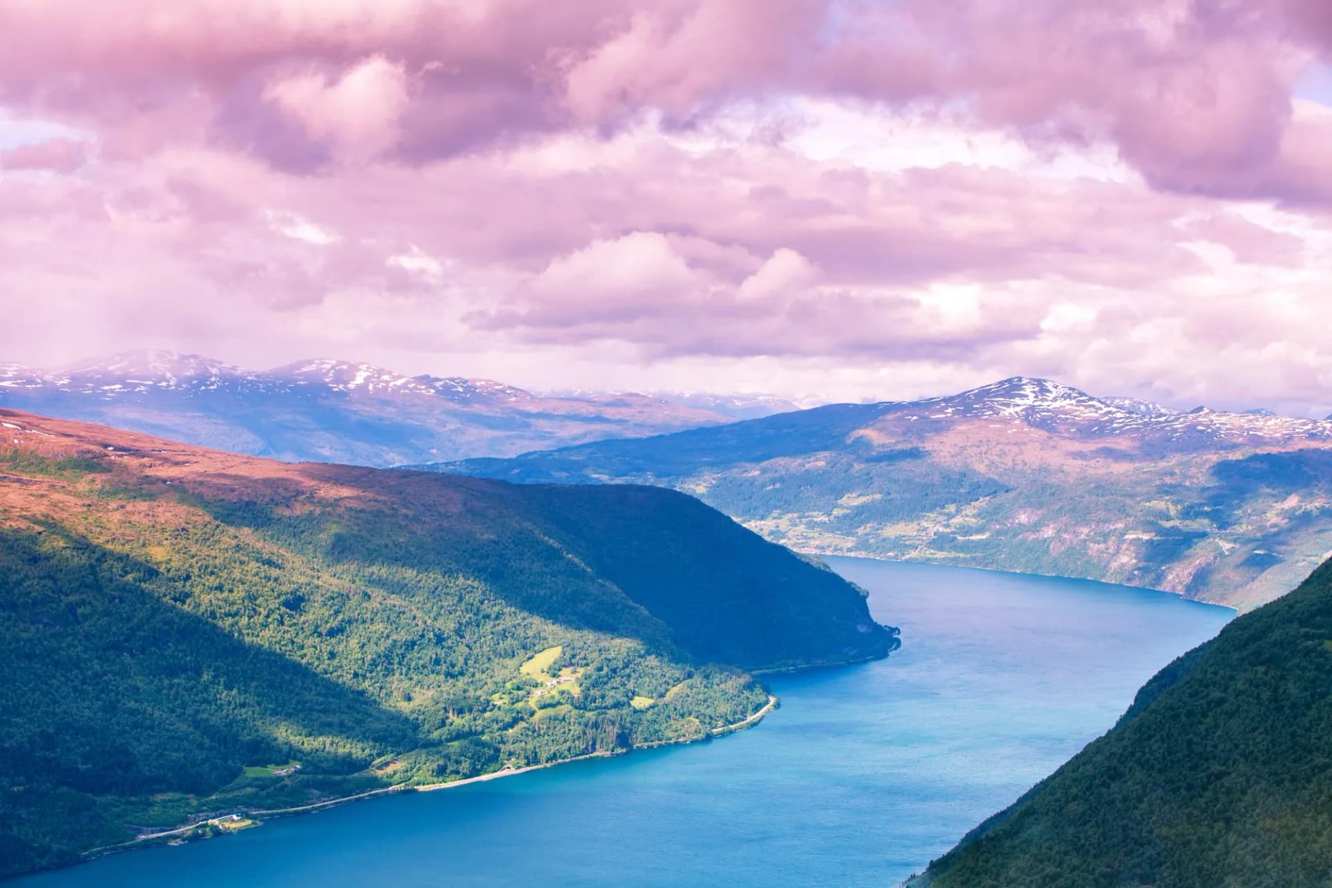 view from hoven hill