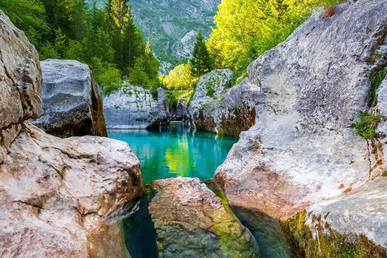 Great gorge of Soča