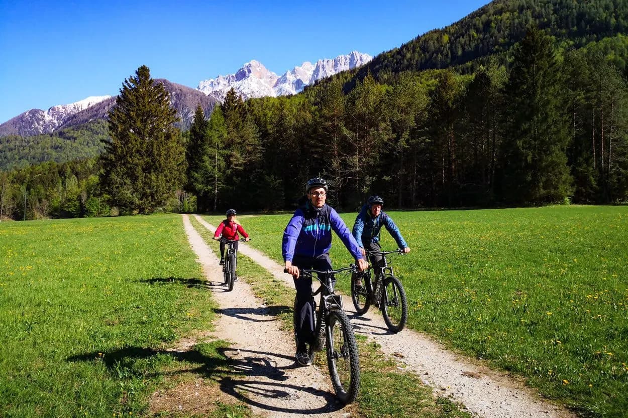cycling in kranjska gora 
