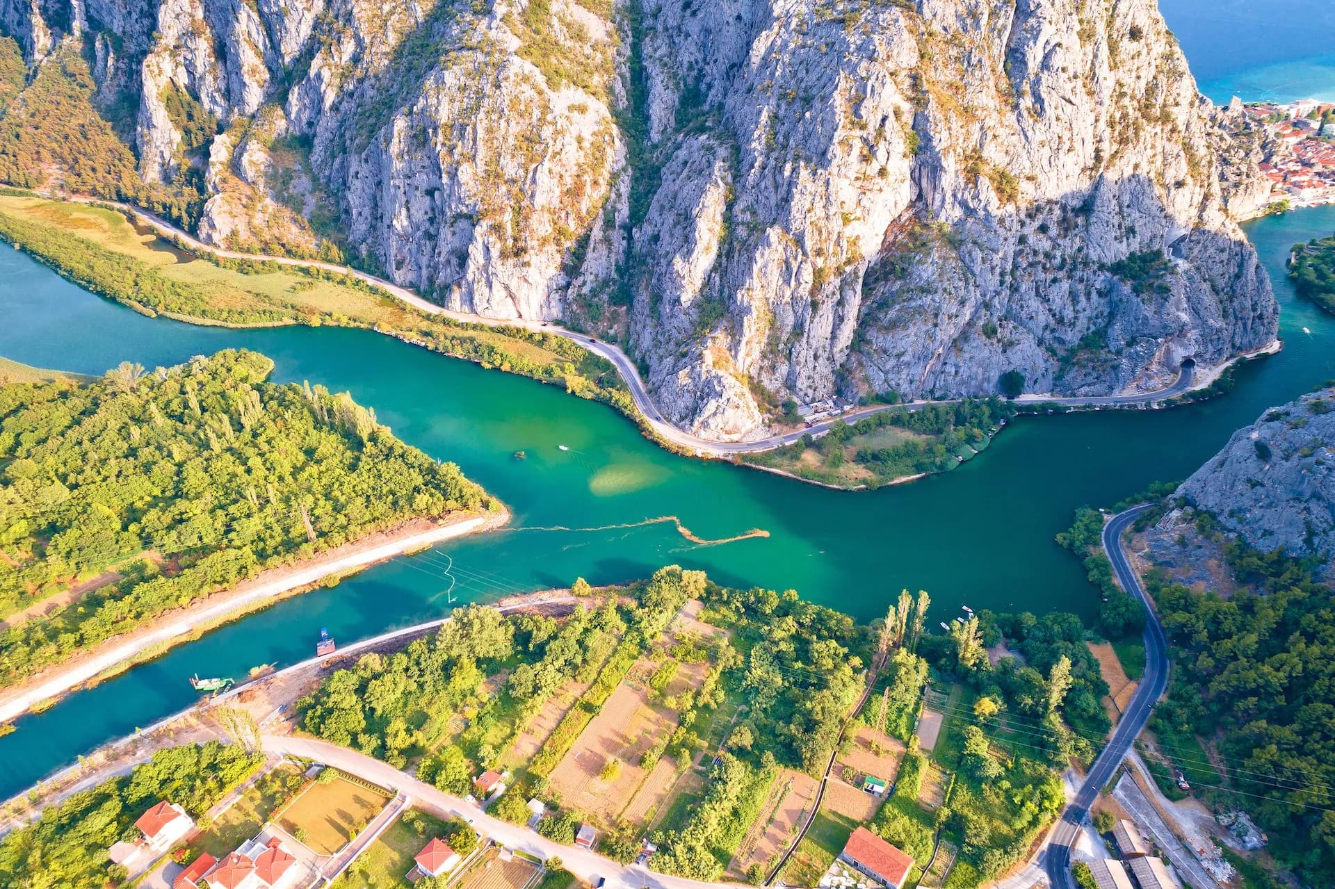 Cetina river canyon