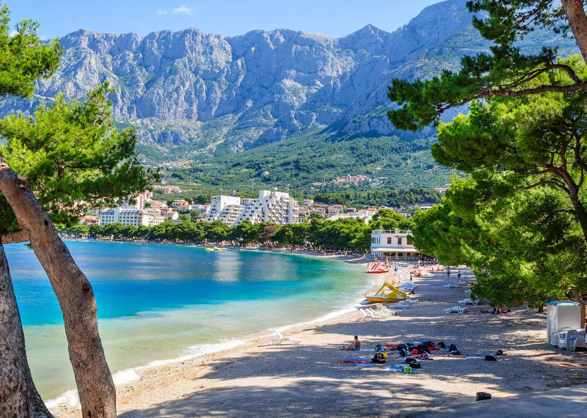 Makarska beach