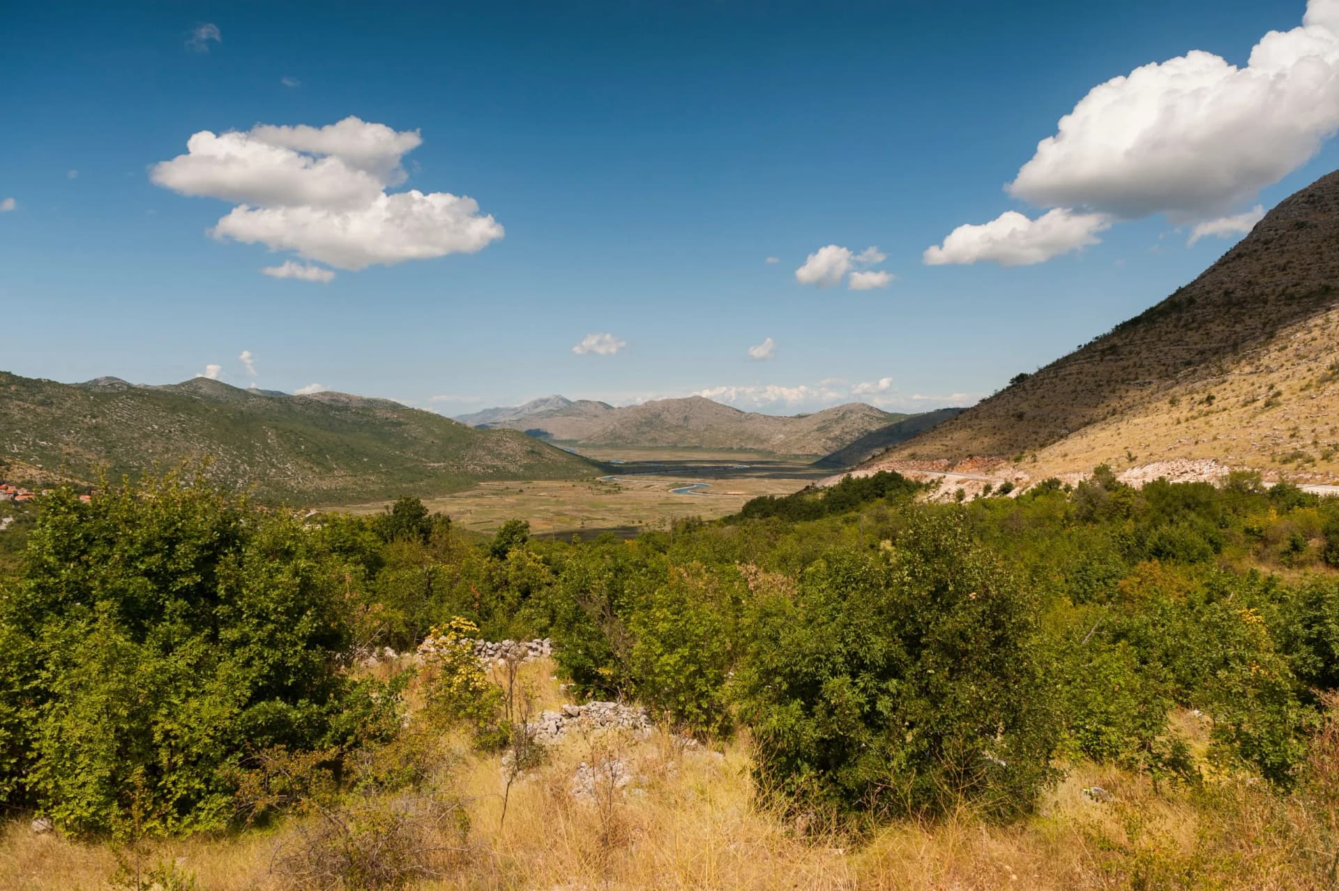 Popovo field kart landscape