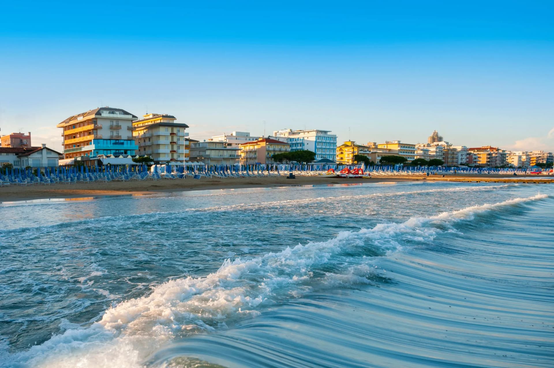 Lido di Jesolo beach, Italy