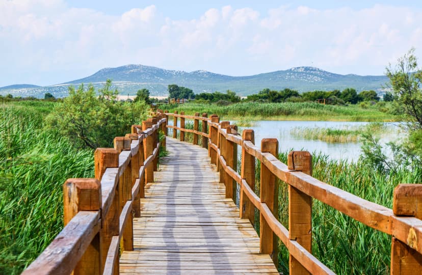 Lake Vrana, Croatia.