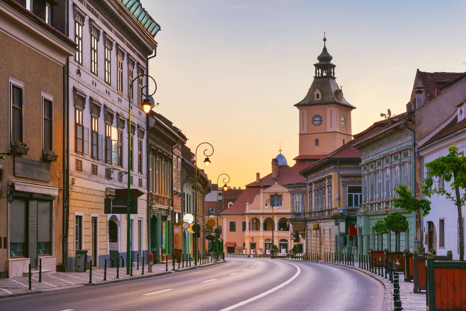 Historical center of Brasov, Romania