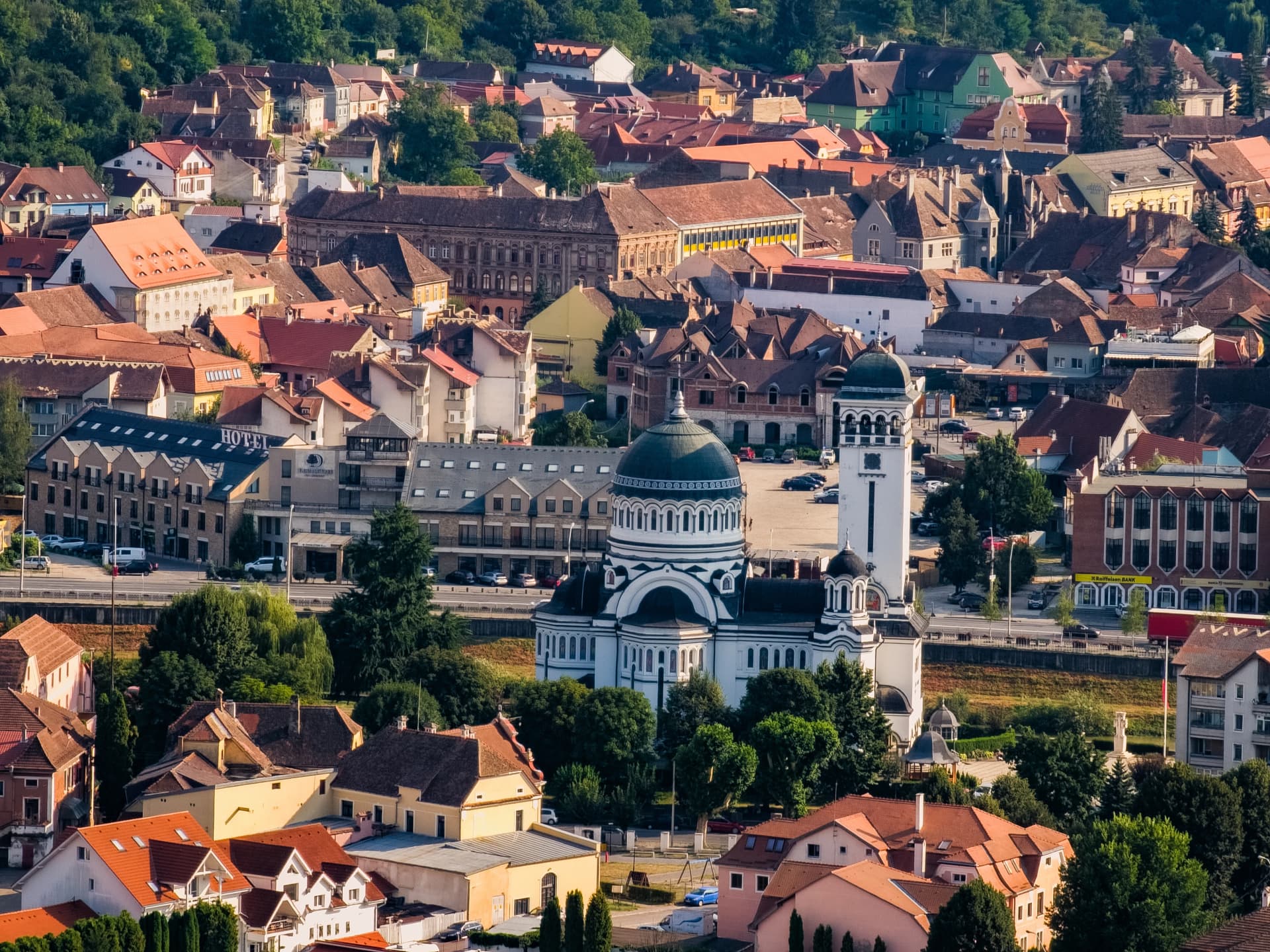 Beautiful Church Structure in Sighișoara, Romania