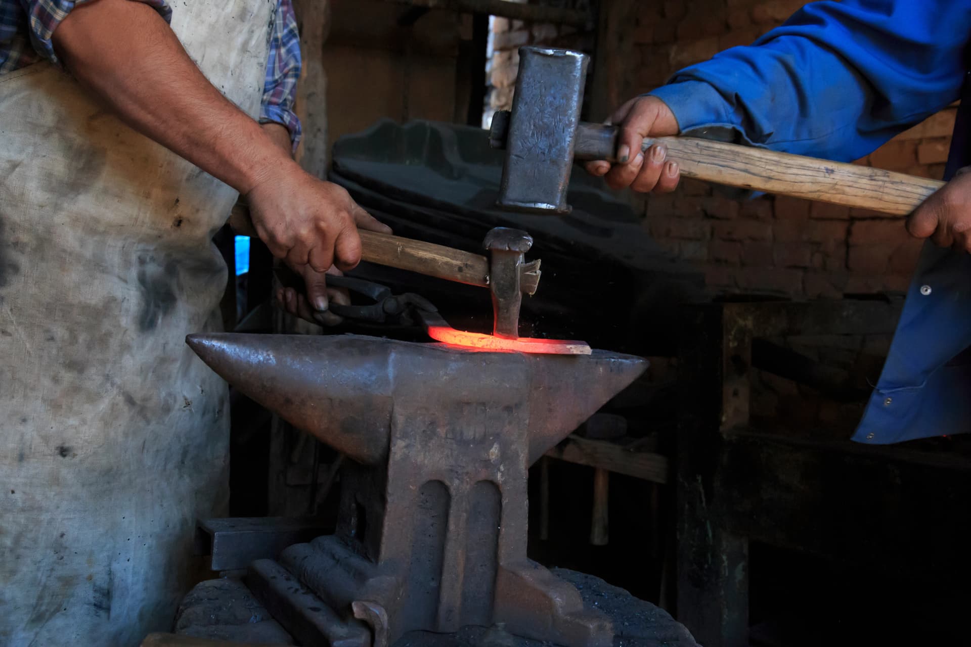 Blacksmith, Transylvania, Viscri