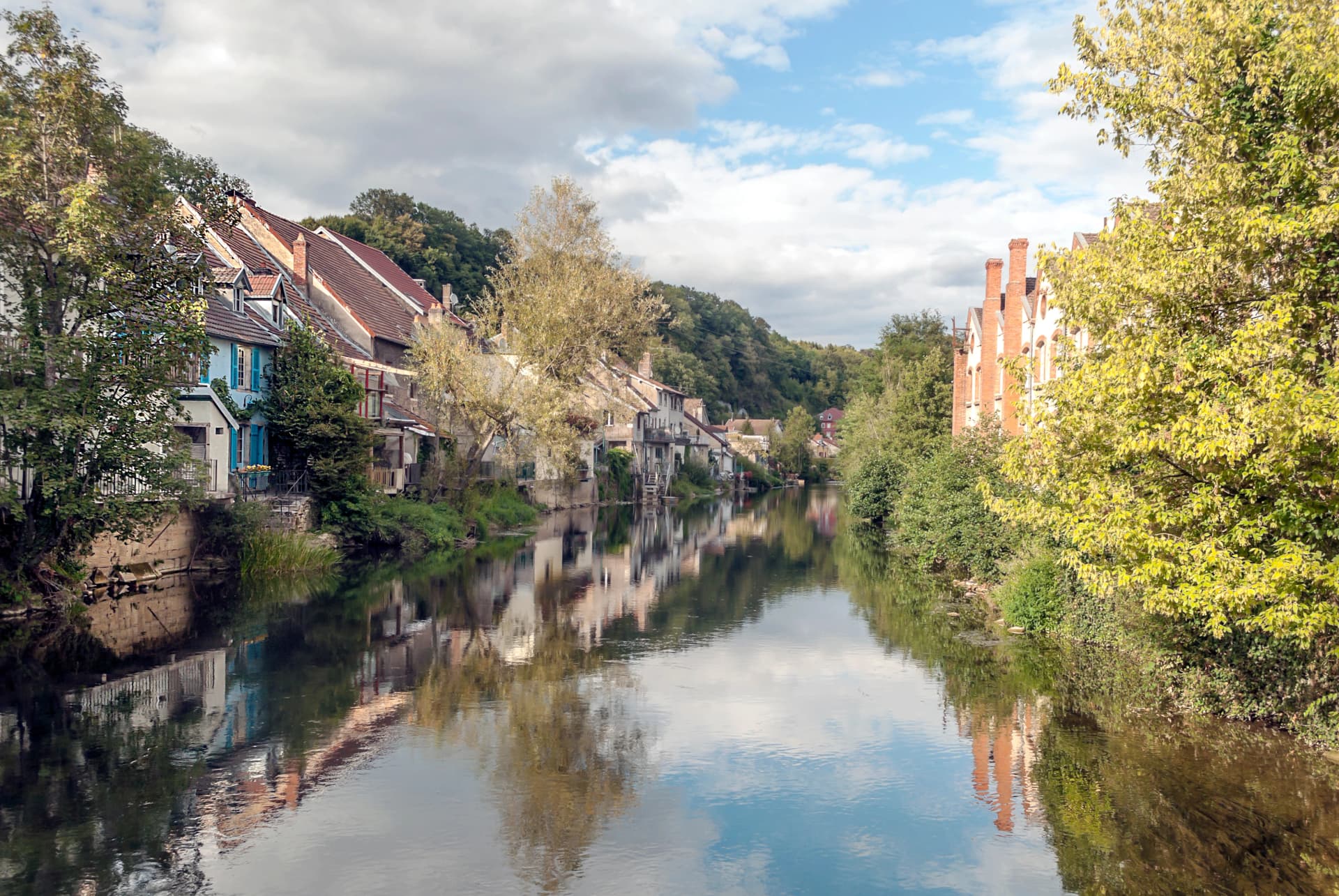Rural village in France