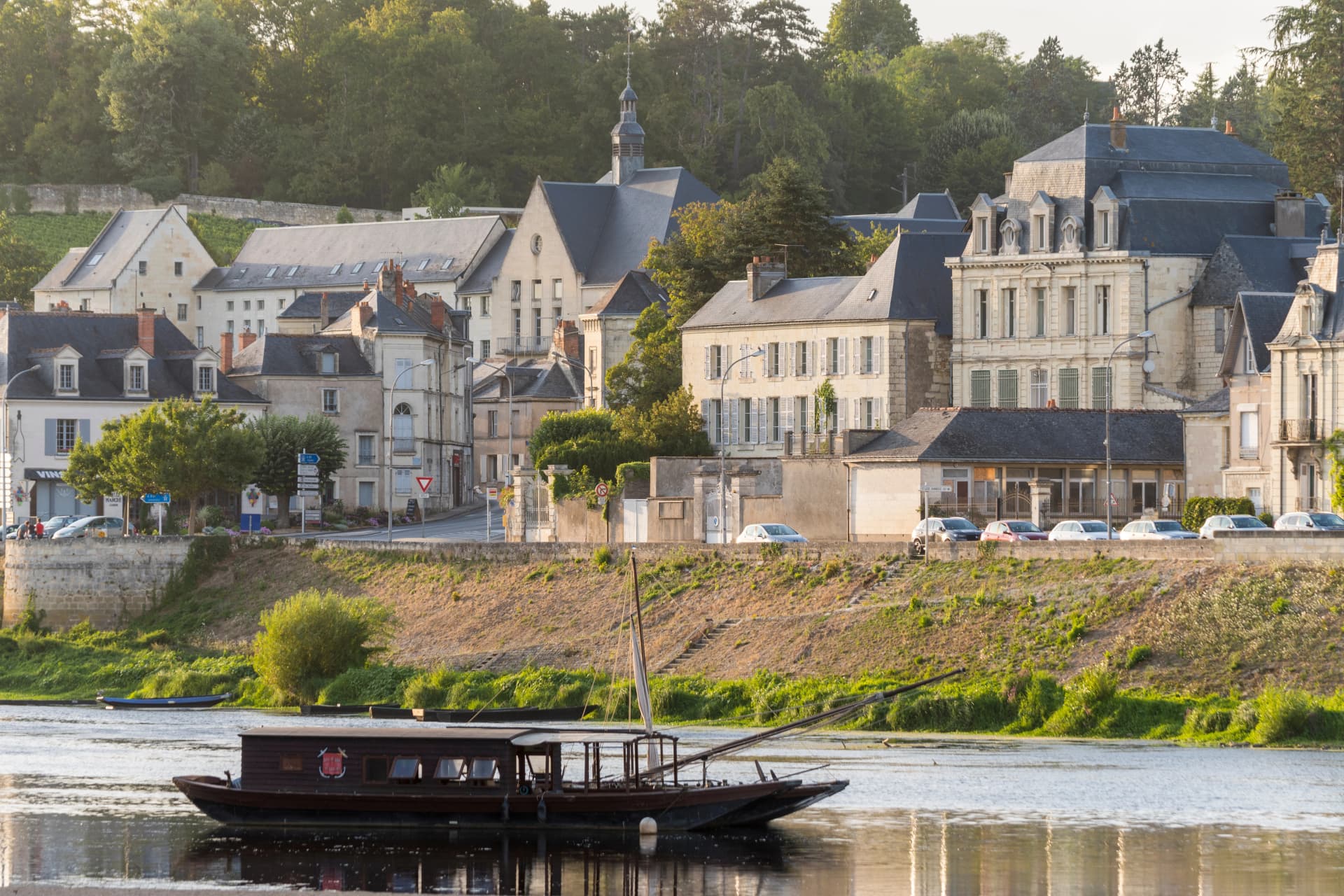 Chateau de Chinon, located the Loire Valley