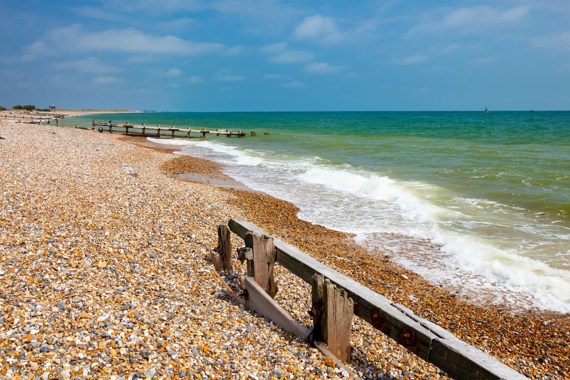 Climping Beach West Sussex England
