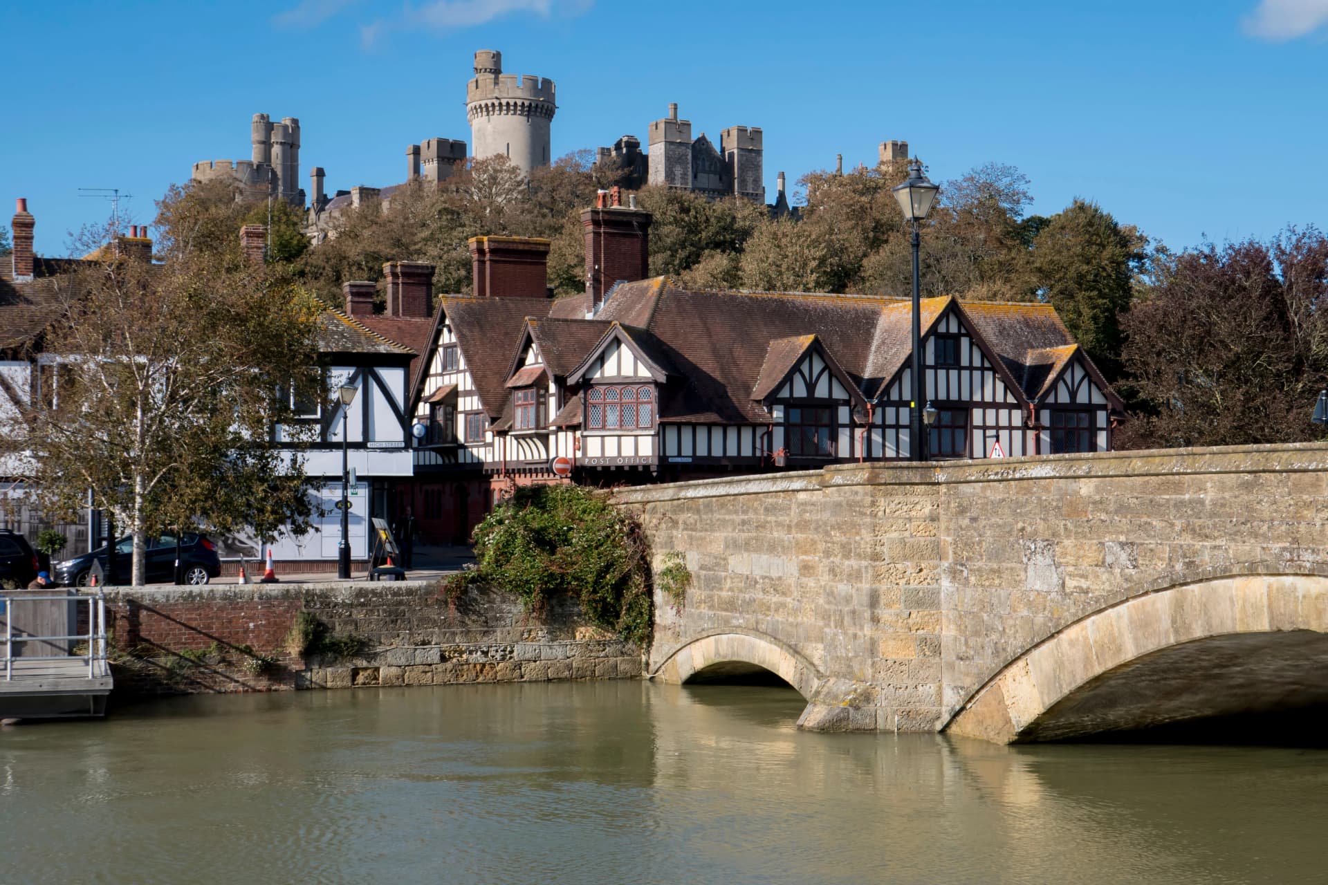 europe, UK, England, Sussex, Arundel castle horizontal