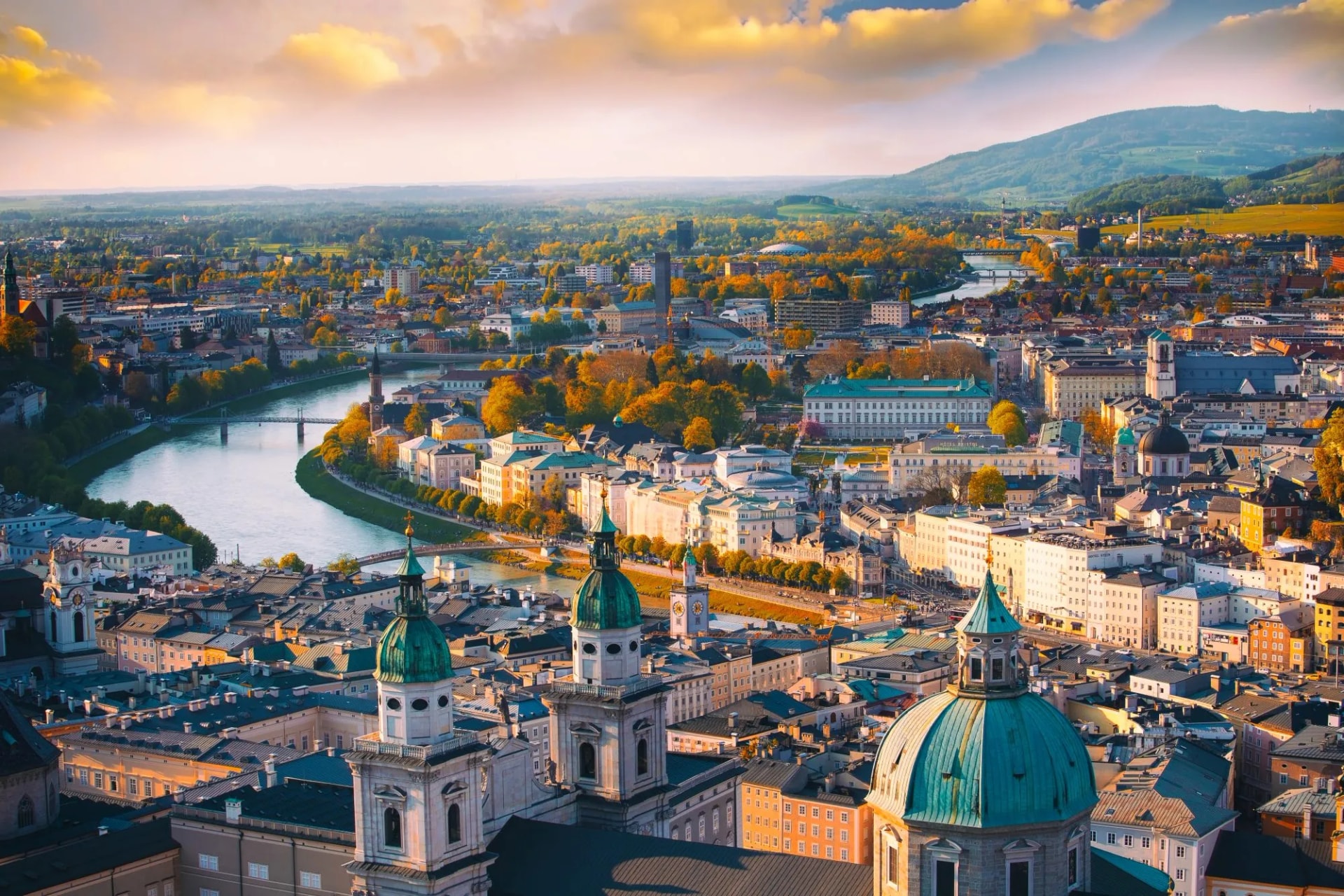 Salzburg from above