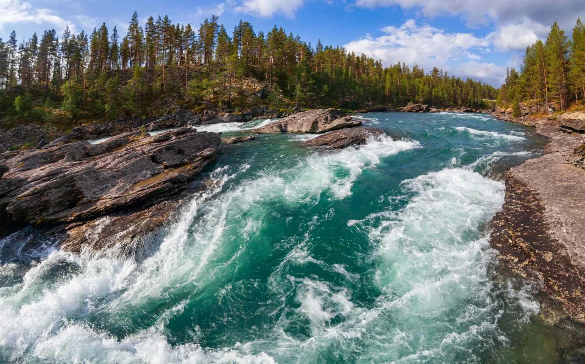 Sjoa river rapids