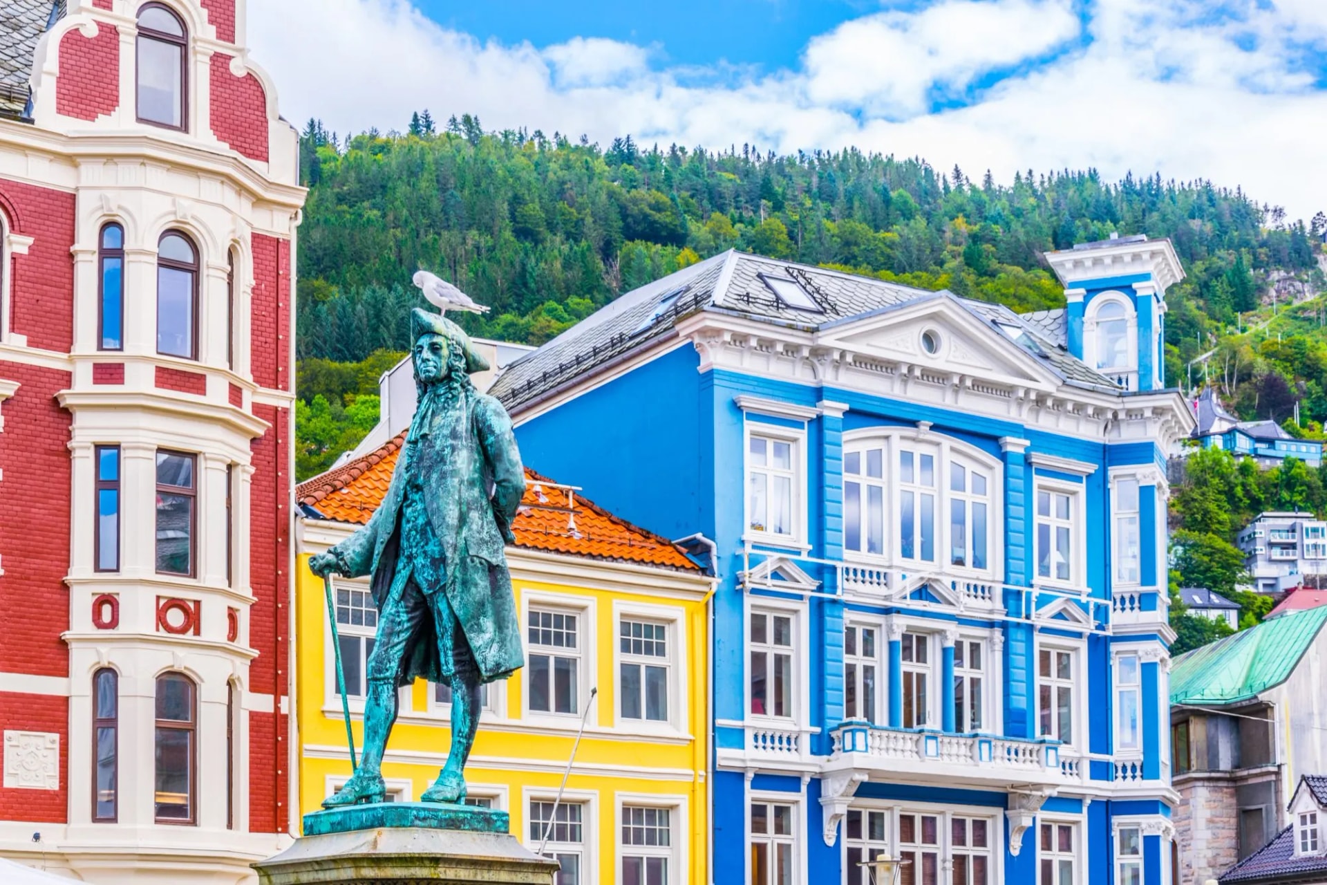 Bergen statue