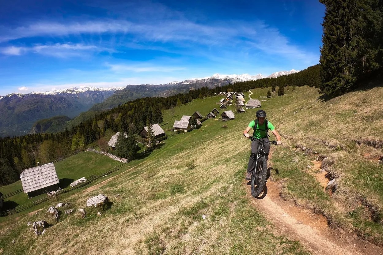 Cycling Pokljuka Zajamniki