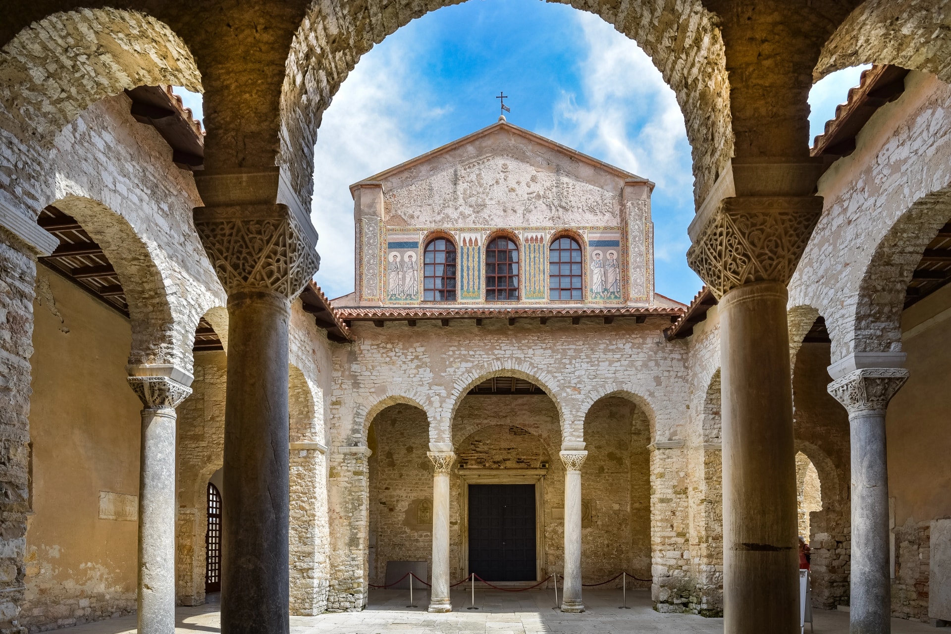 Die Euphrasius-Basilika in Poreč / Kroatien
