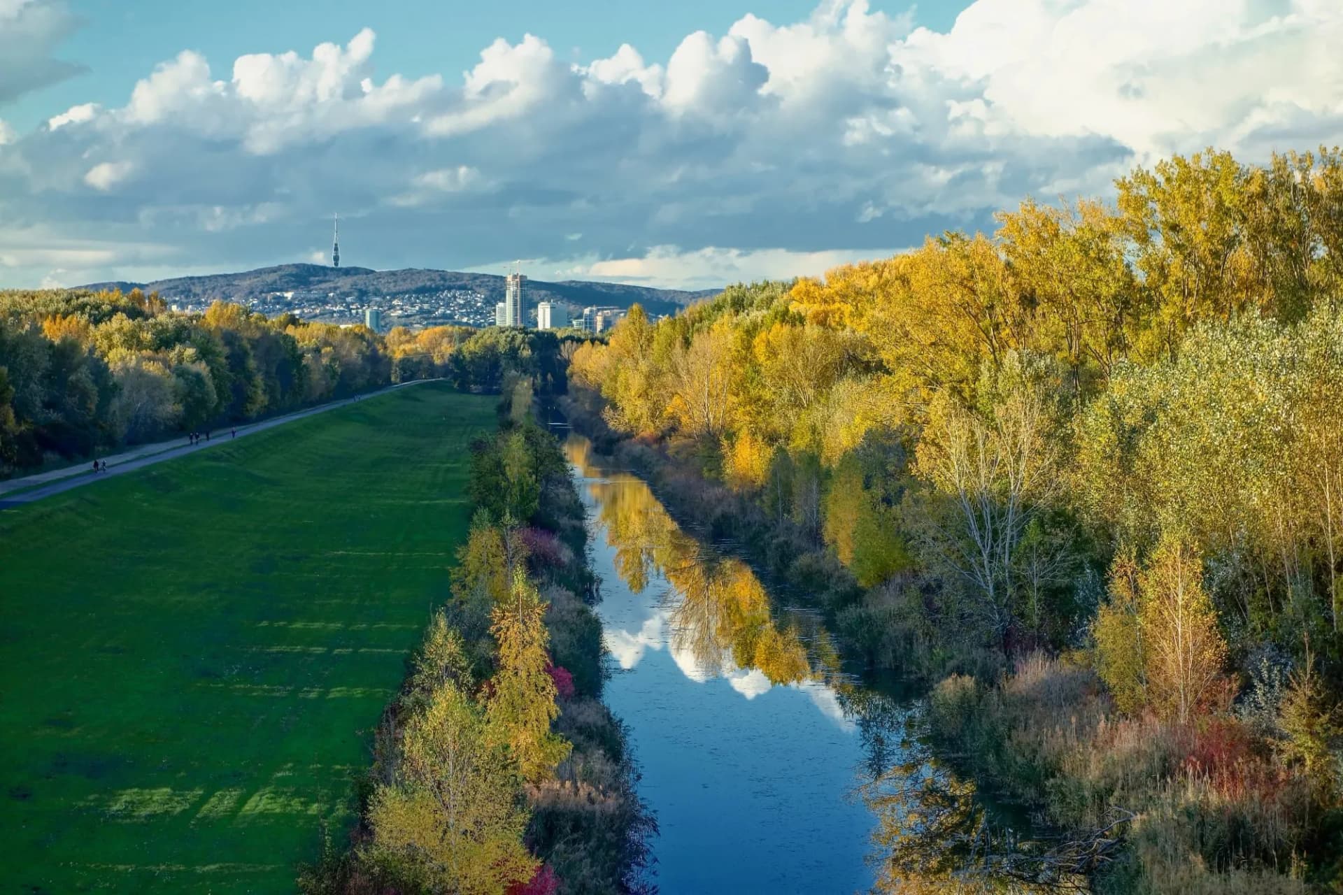 Riverside out of bratislava