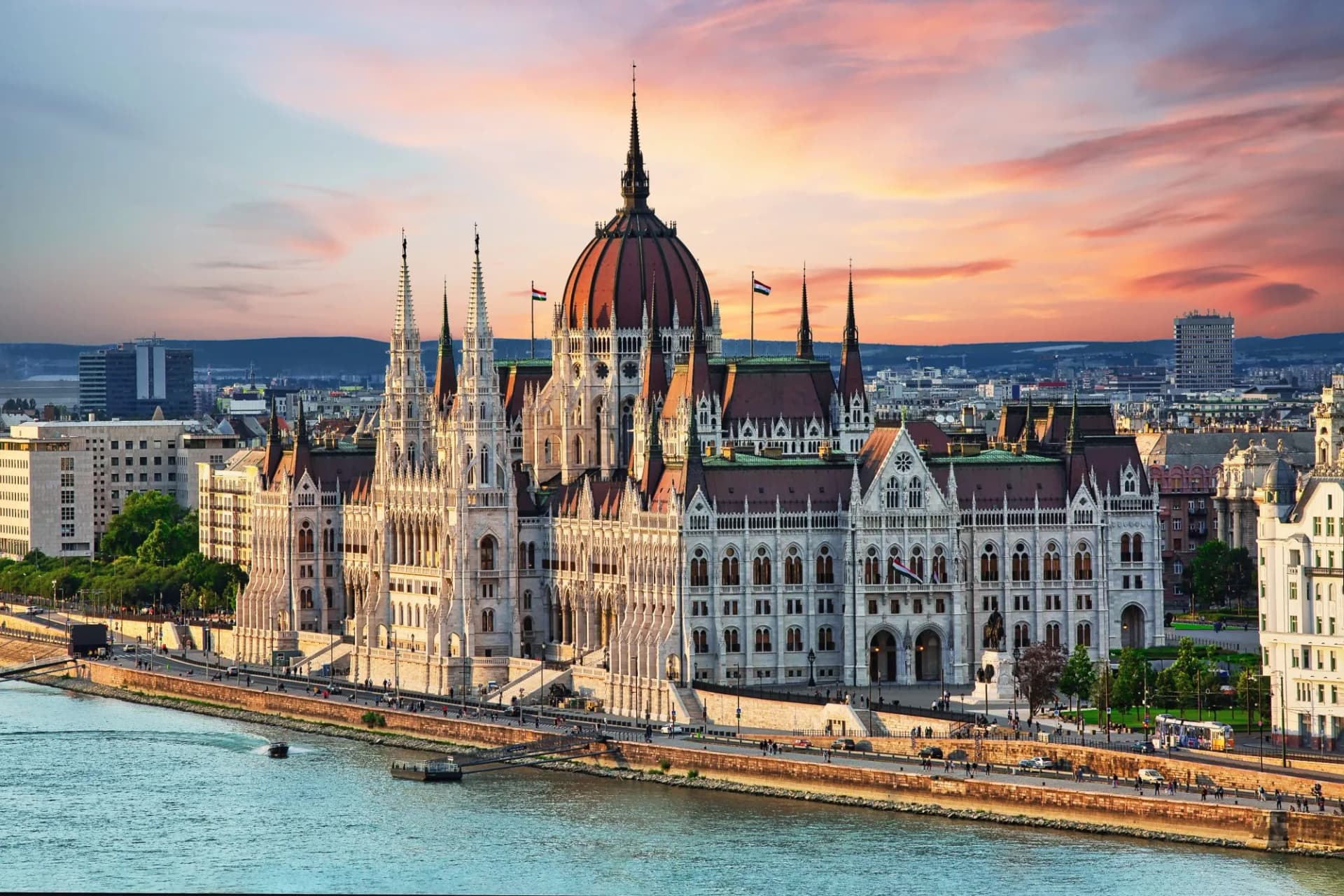 Budapest parliament building