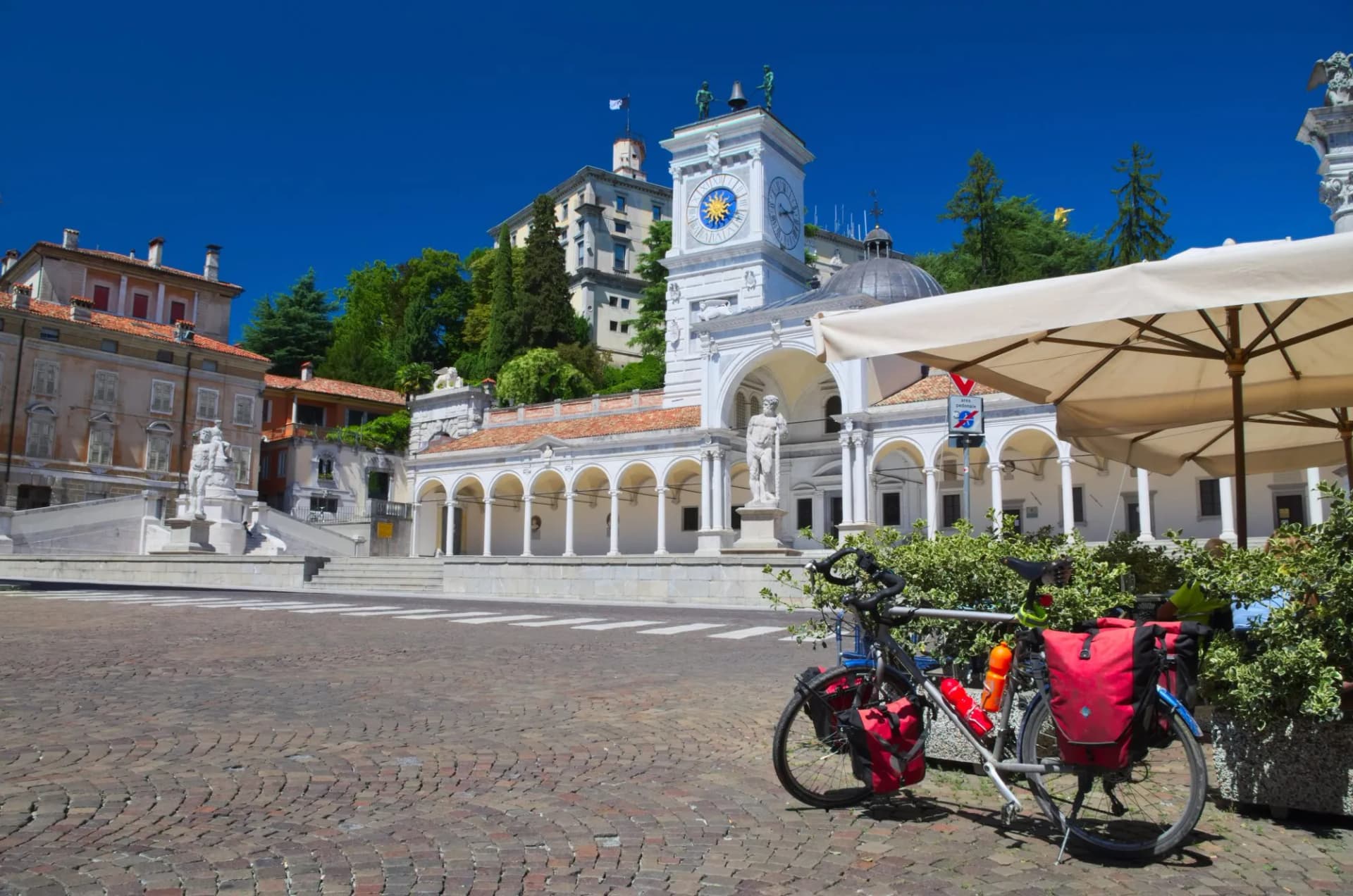 A bike in udine