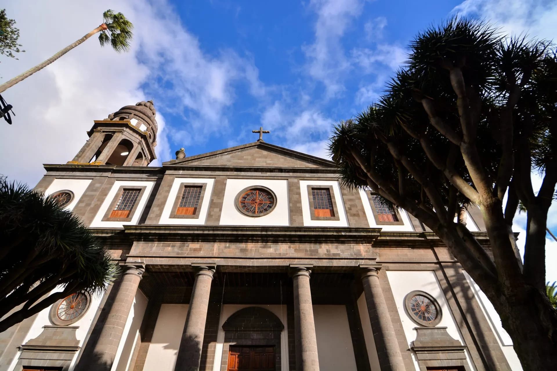 Landscape in Tropical Volcanic Canary Islands Spain