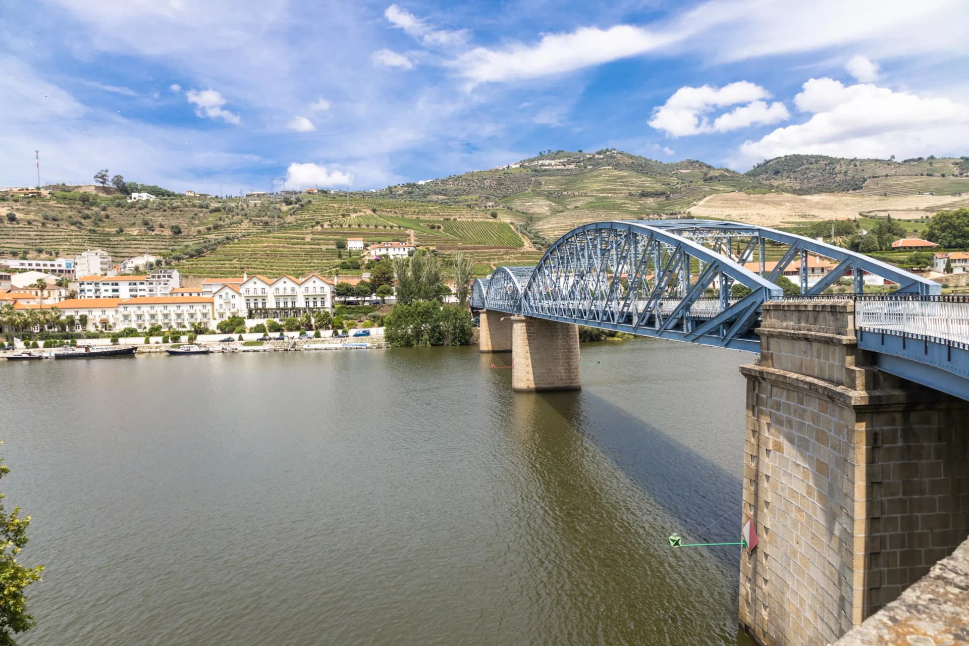 Vista do Vale do Douro em Pinhão Portugal