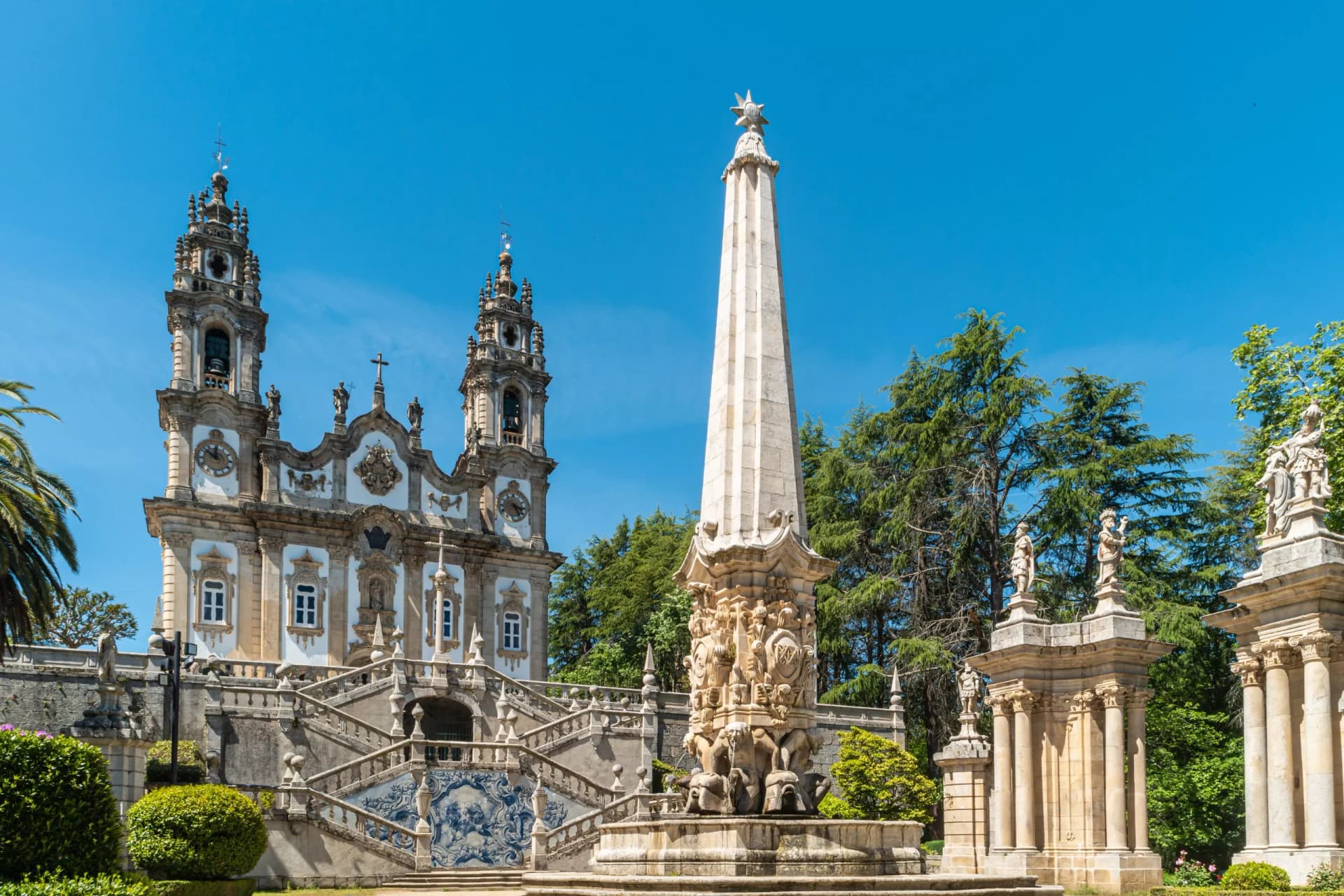 Nossa Senhora dos Remedios Church, Lamego, Tras-Os-Montes, Portugal