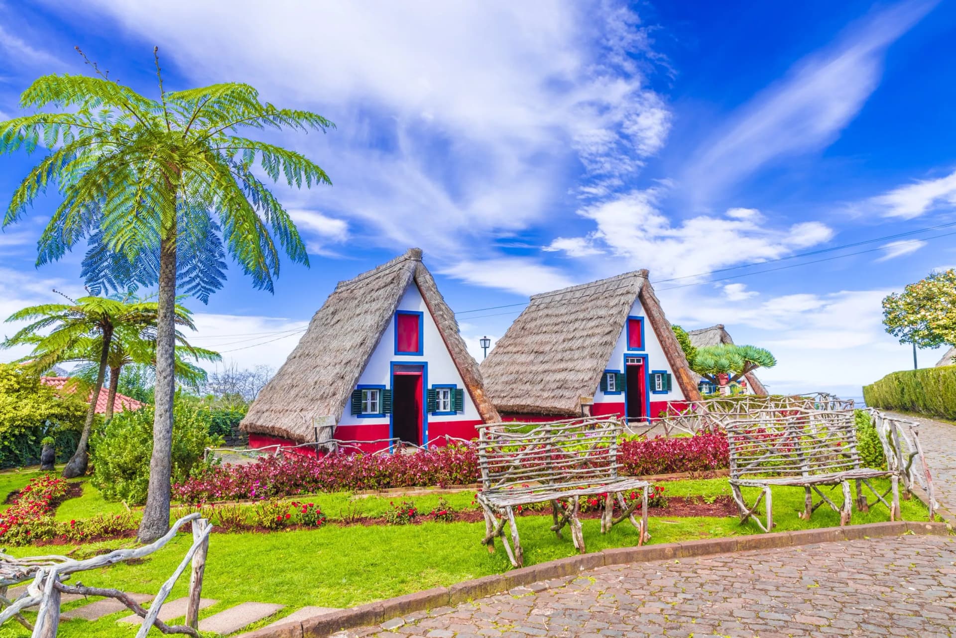 Traditional house in Madeira, Portugal