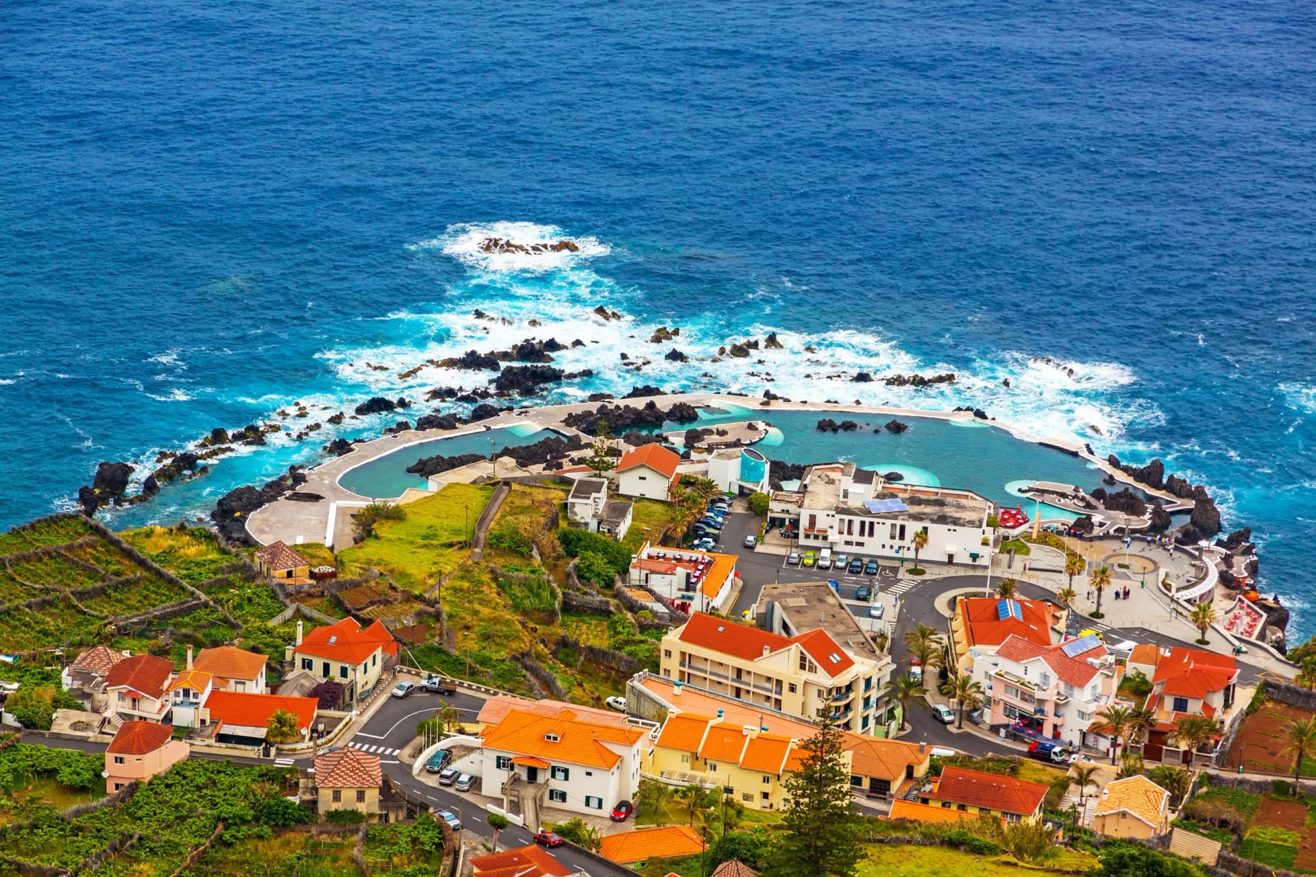 Natural rock pool, Porto Moniz, Madeira