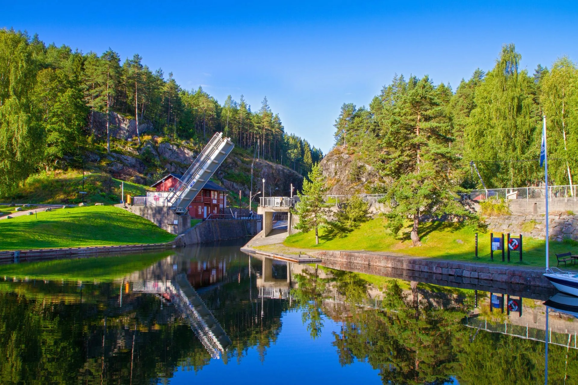 skien locks telemark