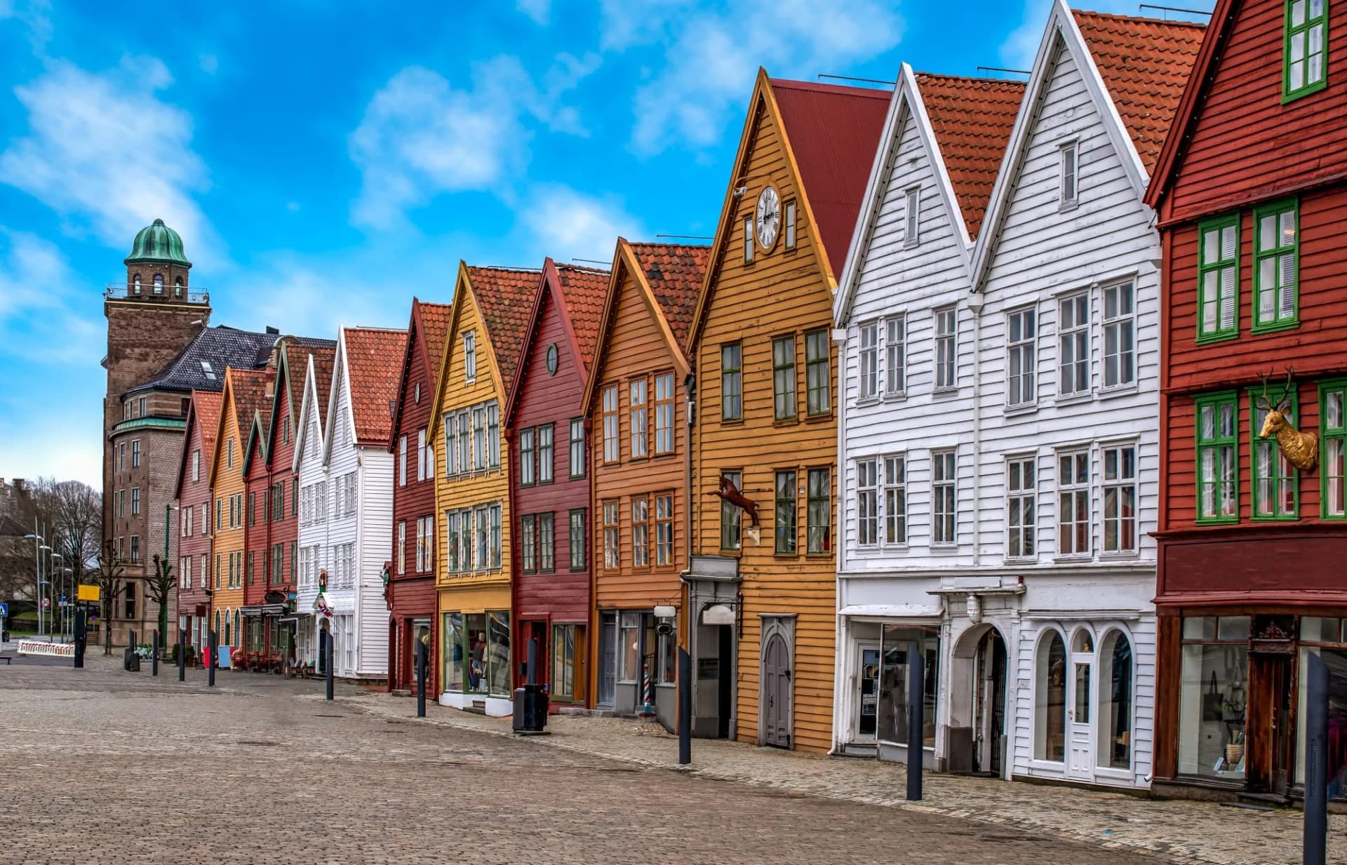 wooden houses bergen