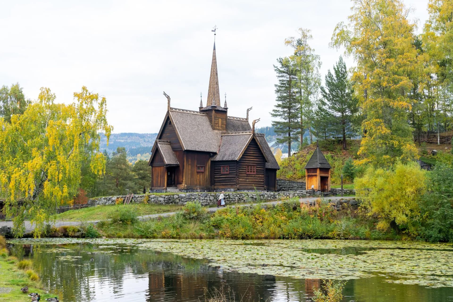 stave church in Lillehammer