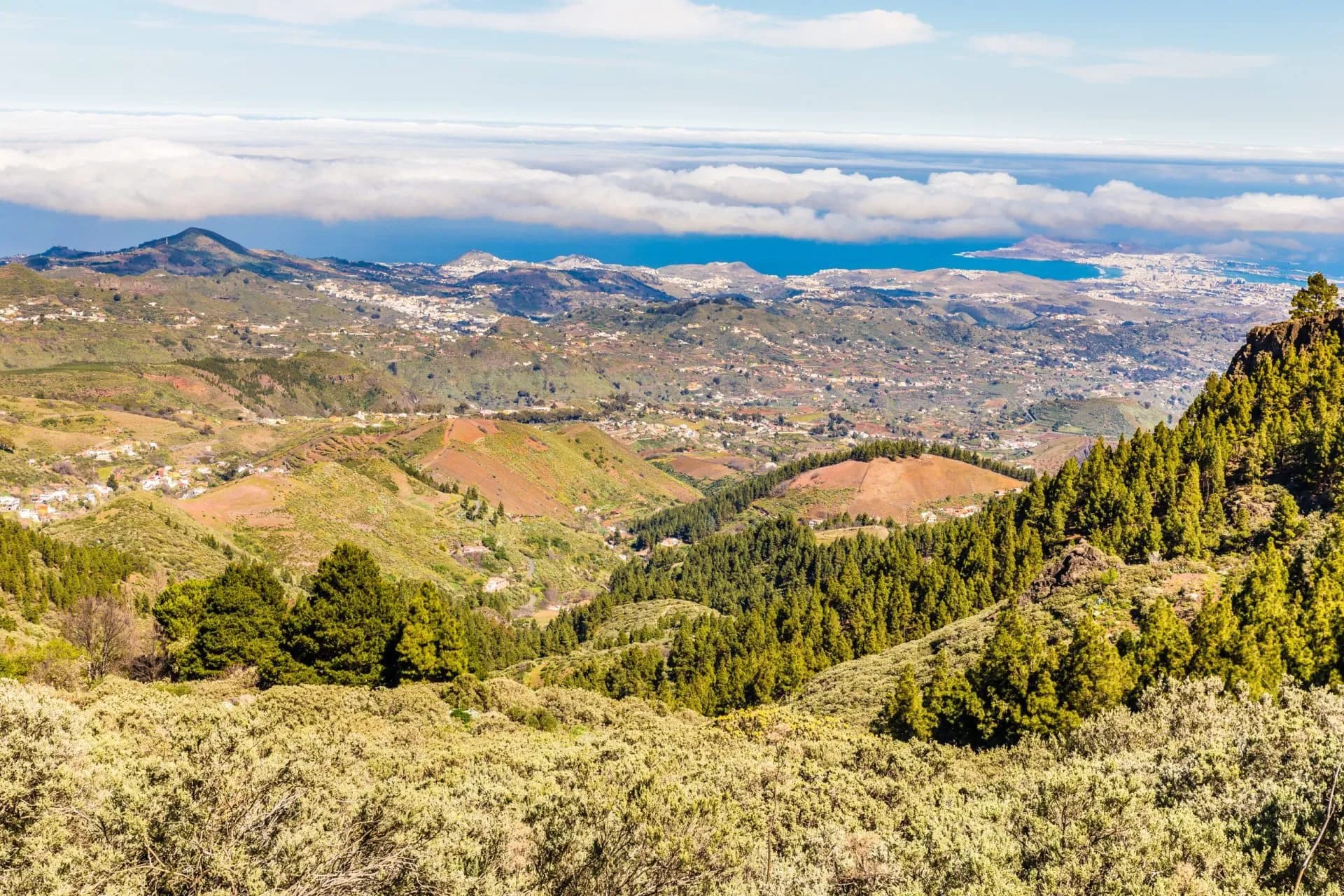 View From Pico de las Nieves - Gran Canaria, Spain