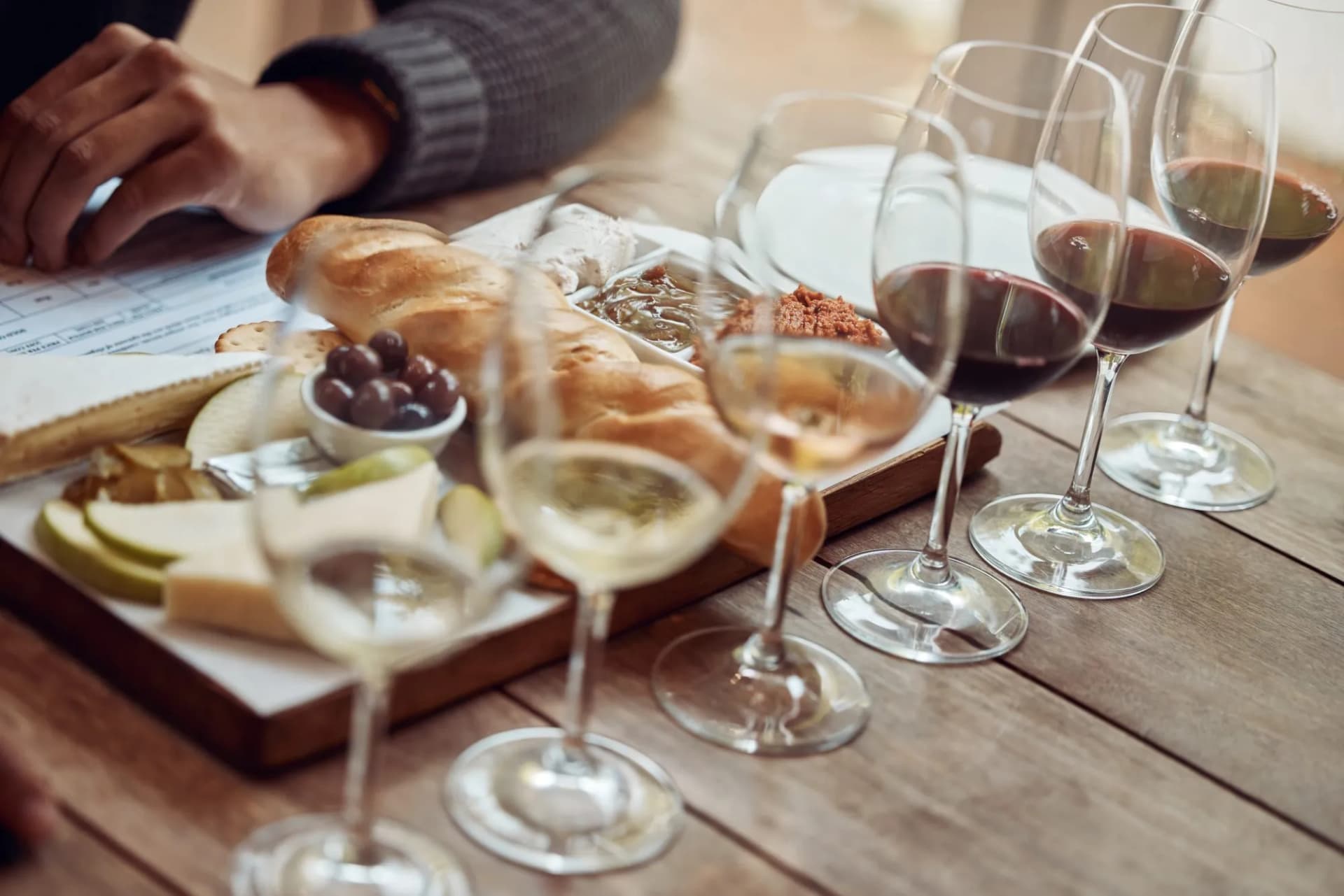 Wine tasting