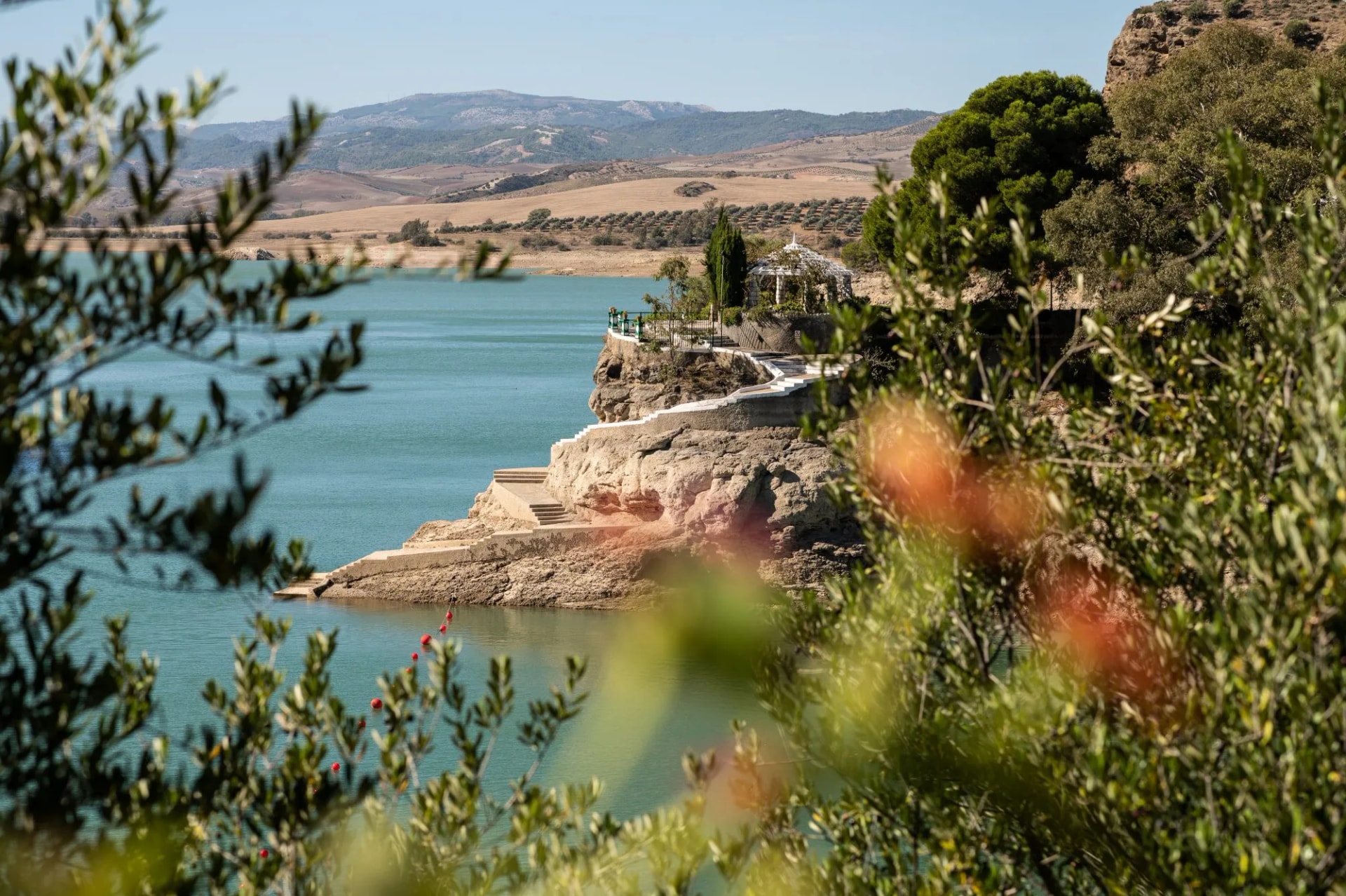 Guadalhorce Reservoir Andalusia Spain