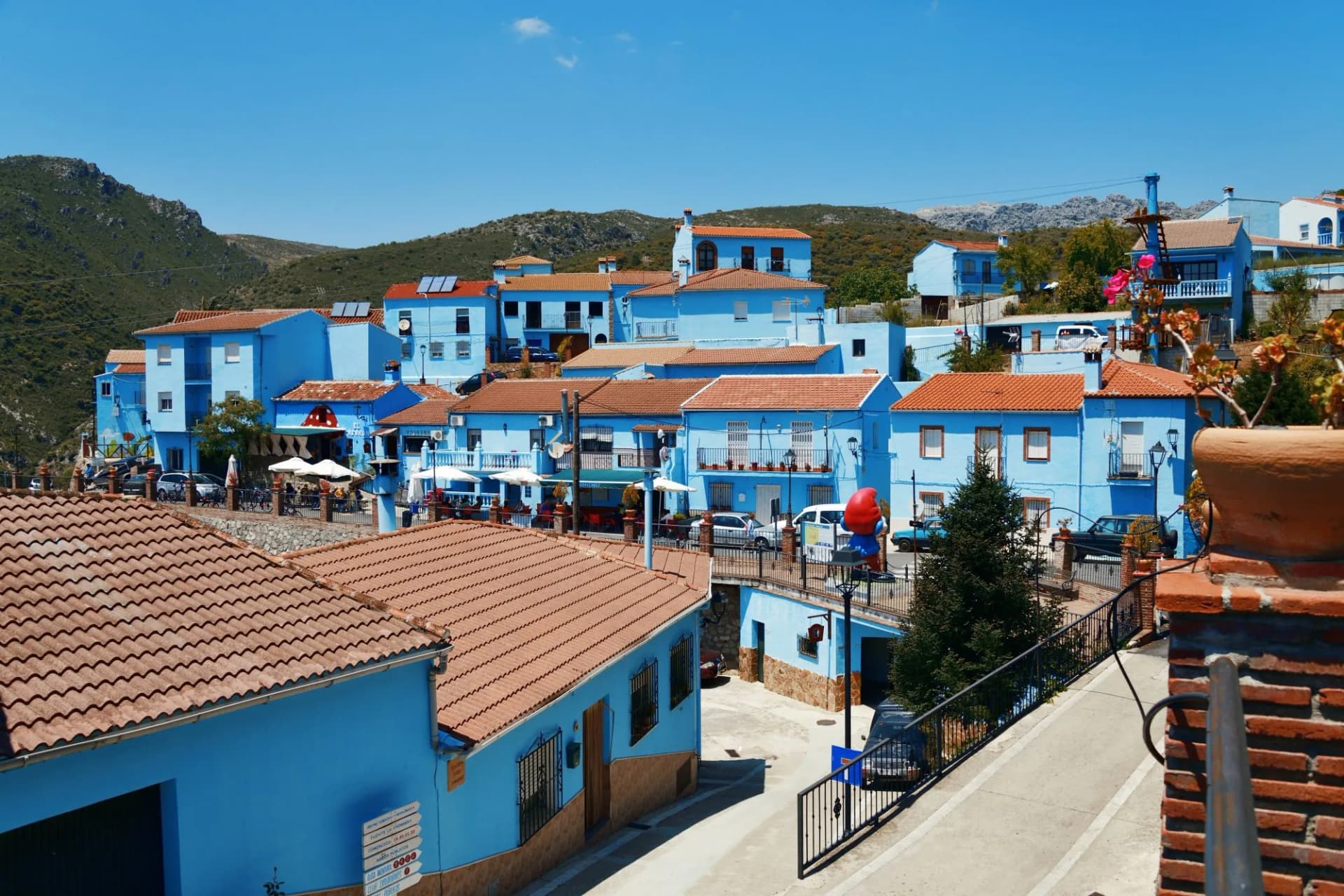 Blue village of Juzcar