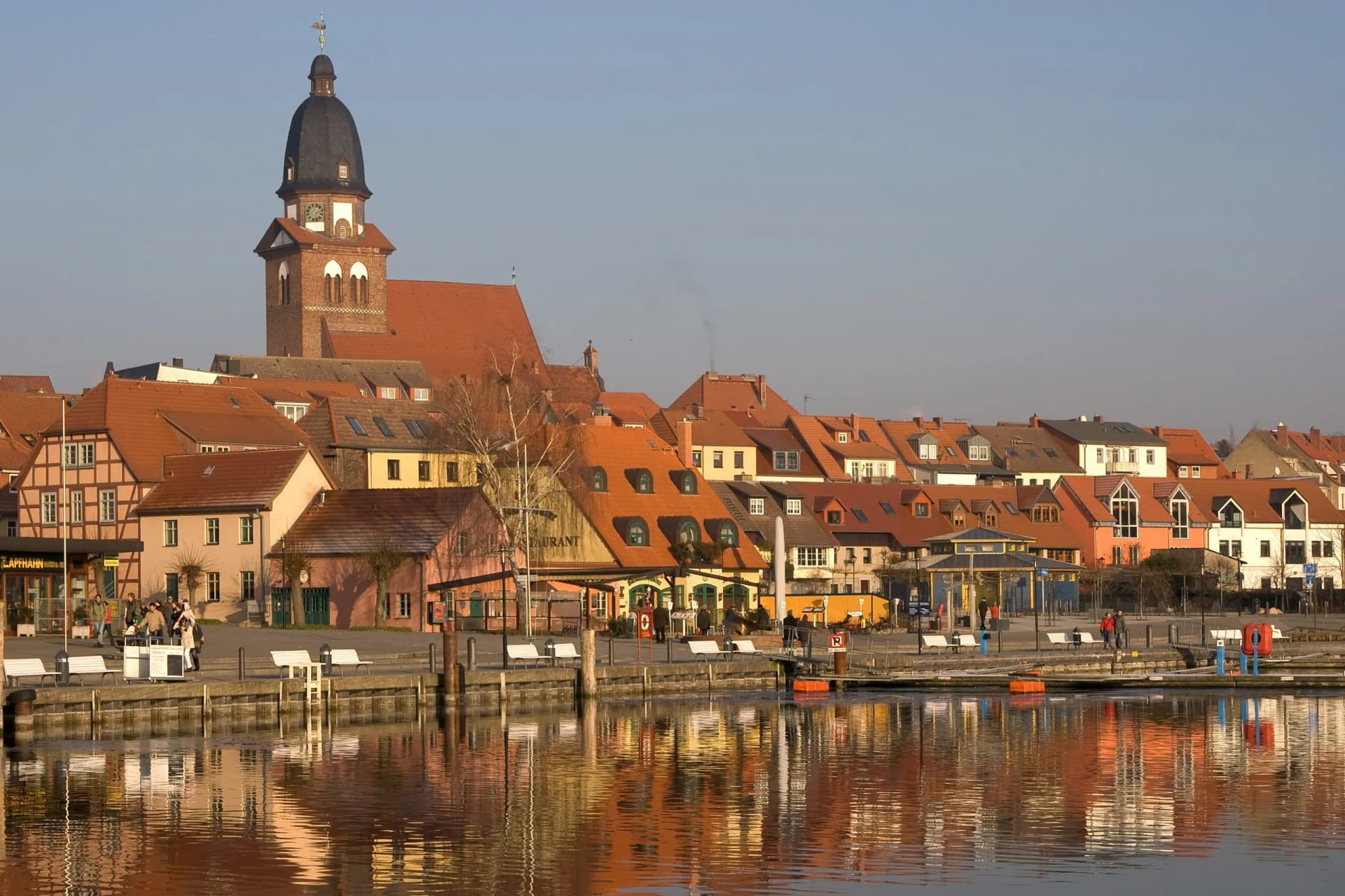 Waren, Small Town On The Müritz, Germany Europe