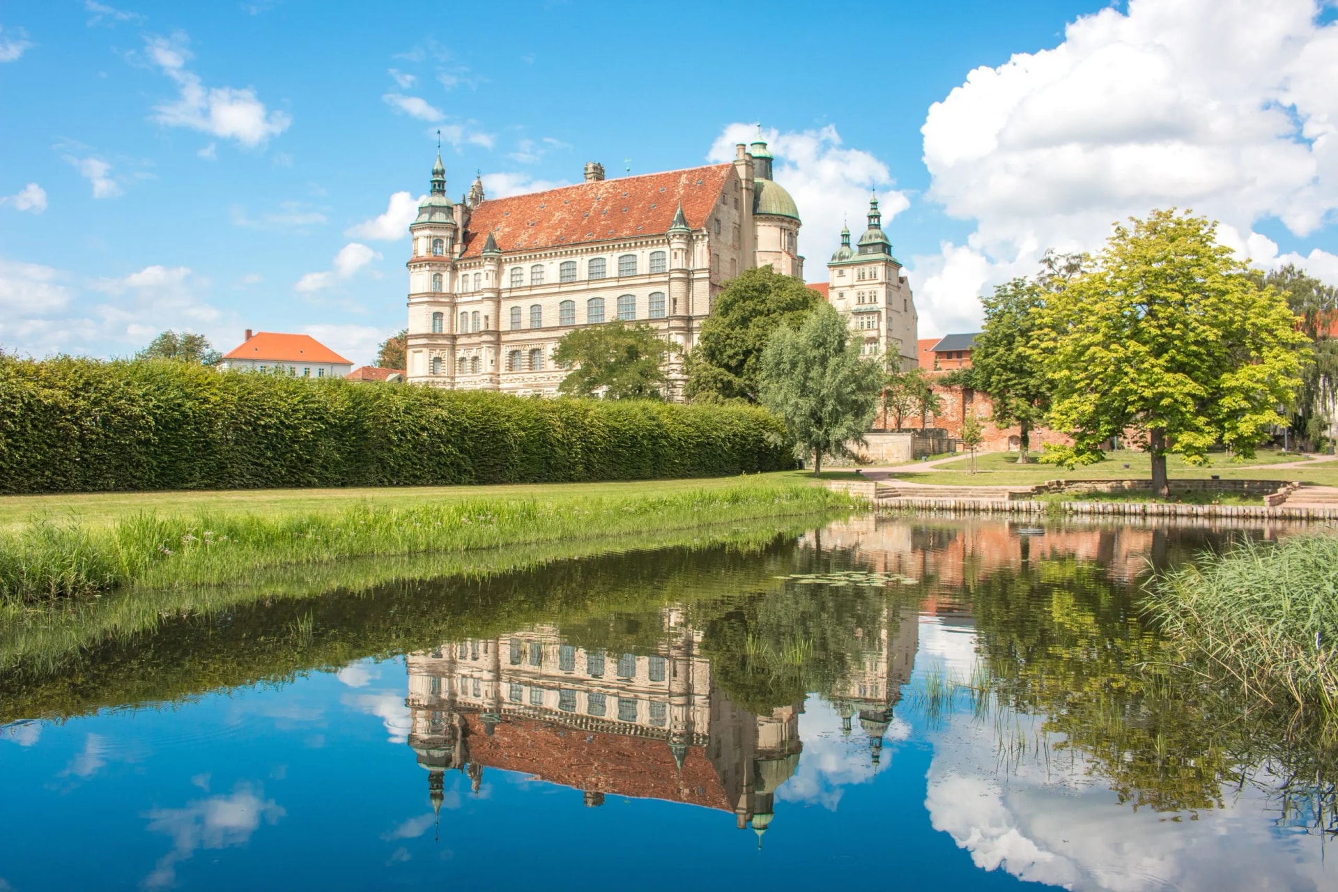 Castle Güstrow (Schloss Güstrow) Güstrow Mecklenburg Western Pomerania Germany