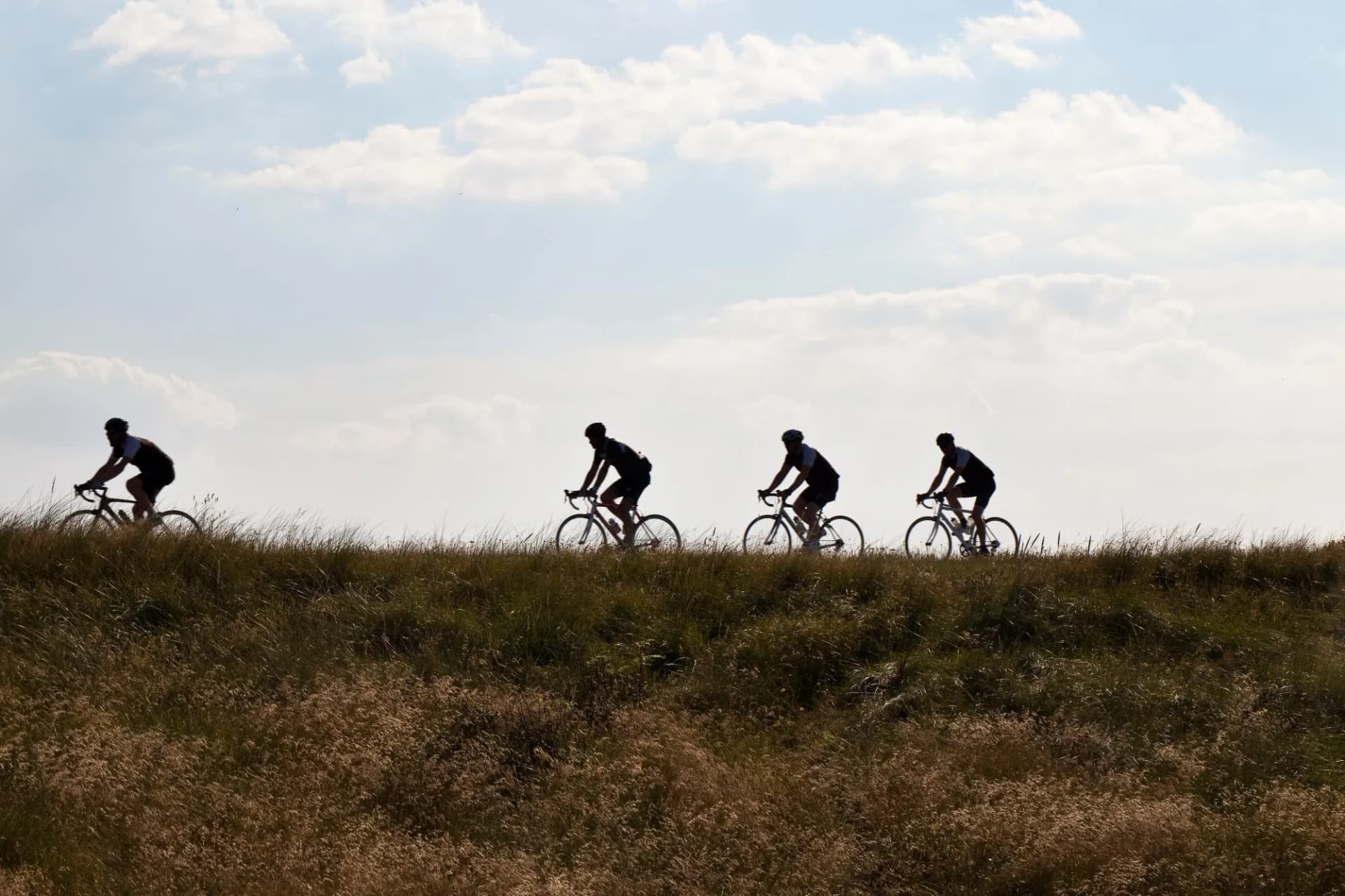 four cyclists denmark