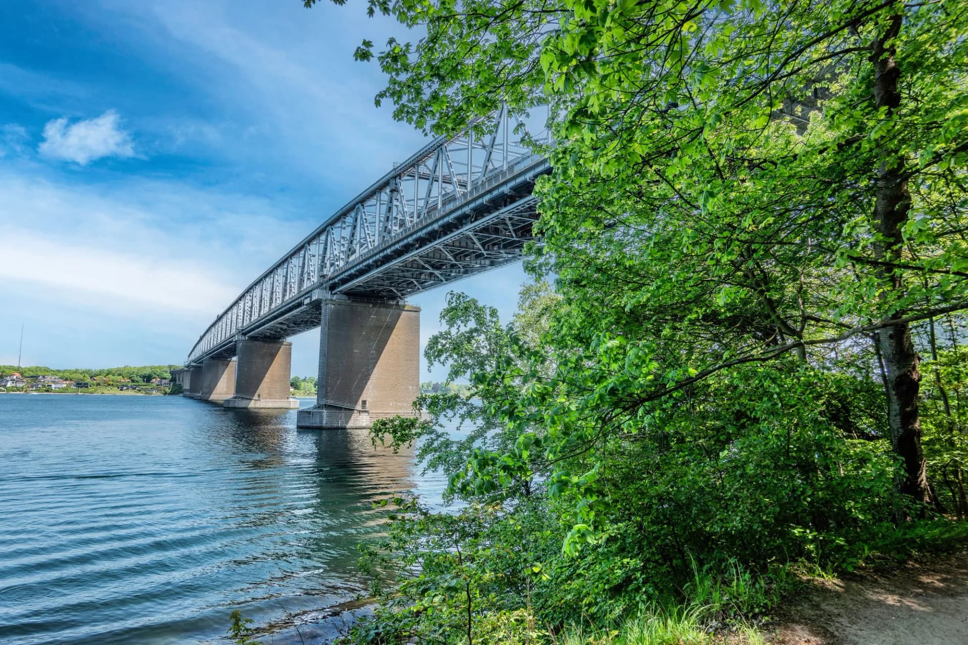 Old bridge over Little Belt