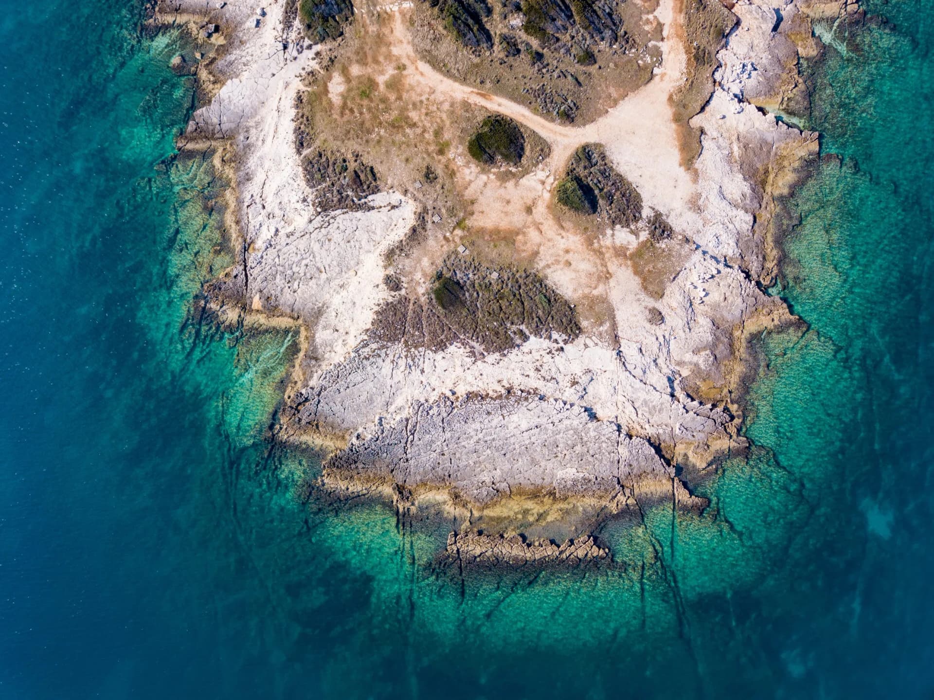 Kamenjak Peninsula is a National park in Croatia is the most beautiful part of Adriatic coast famous for its coastal scenery