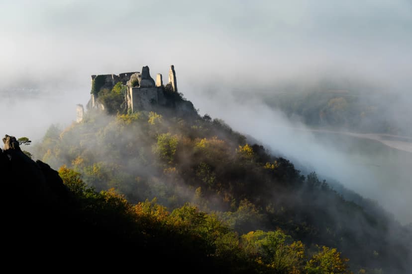 Dürnstein Castle Ruins in Austria