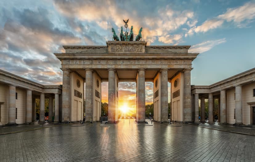 Sunset in Berlin