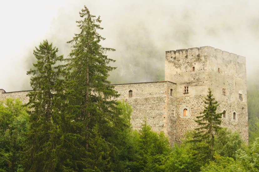Berneck Castle, Prutz, Austria