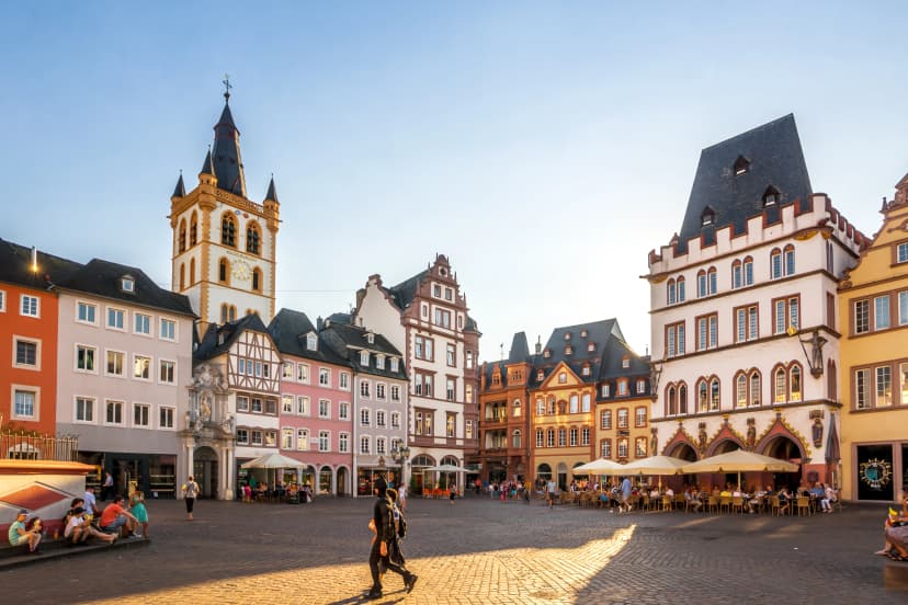 Main square of Germany's oldest city- Trier