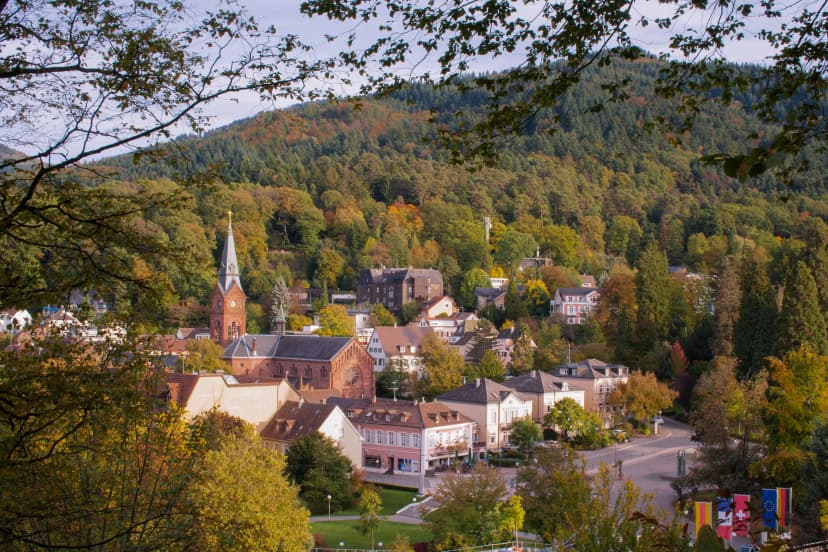Badenweiler in Schwarzwald