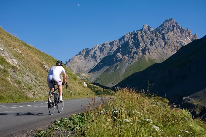 Cyclisme et col du galibier